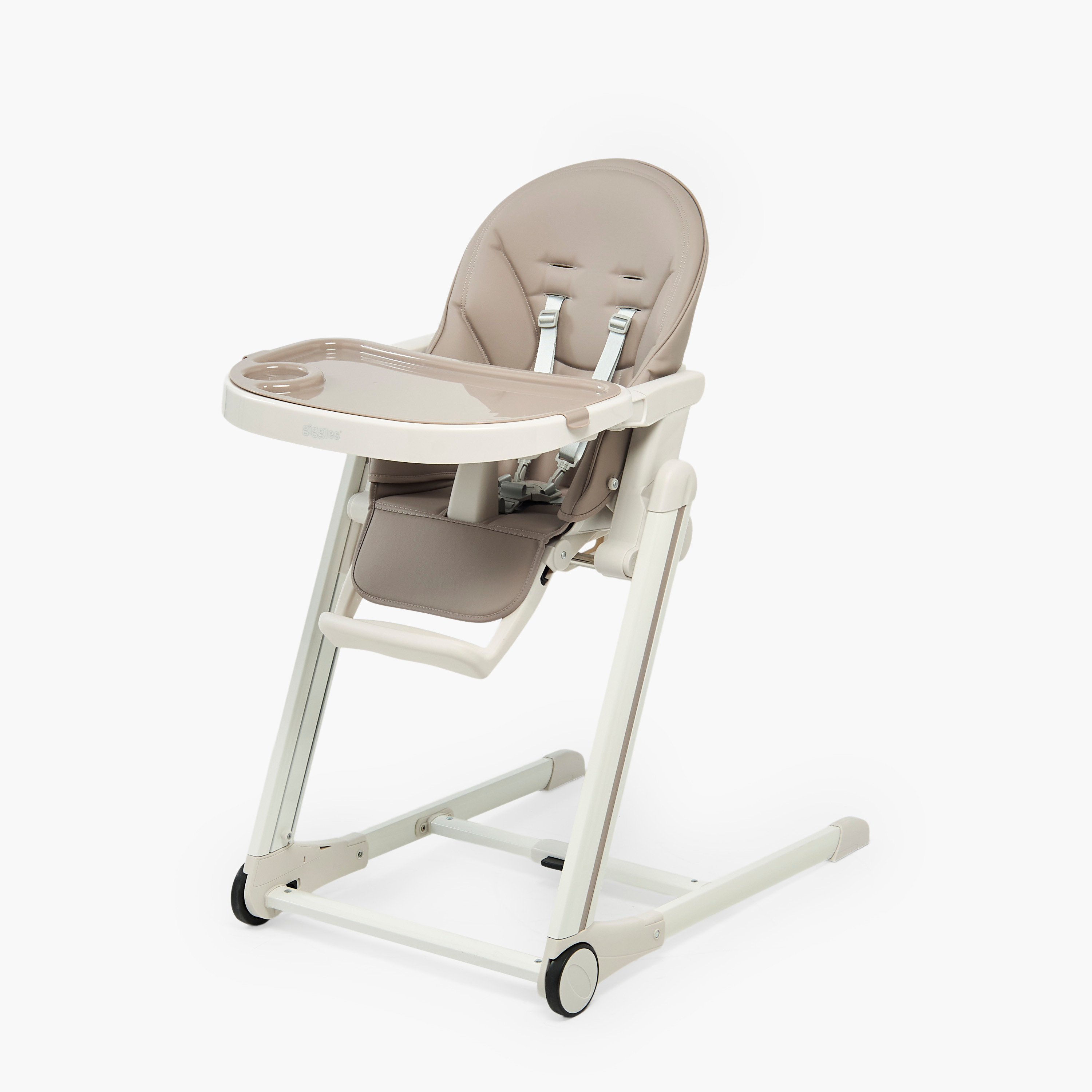 Giggles Olivia High Chair with 5 Position Height Adjustment-baby-feeding-highchairsandboosters-image-15