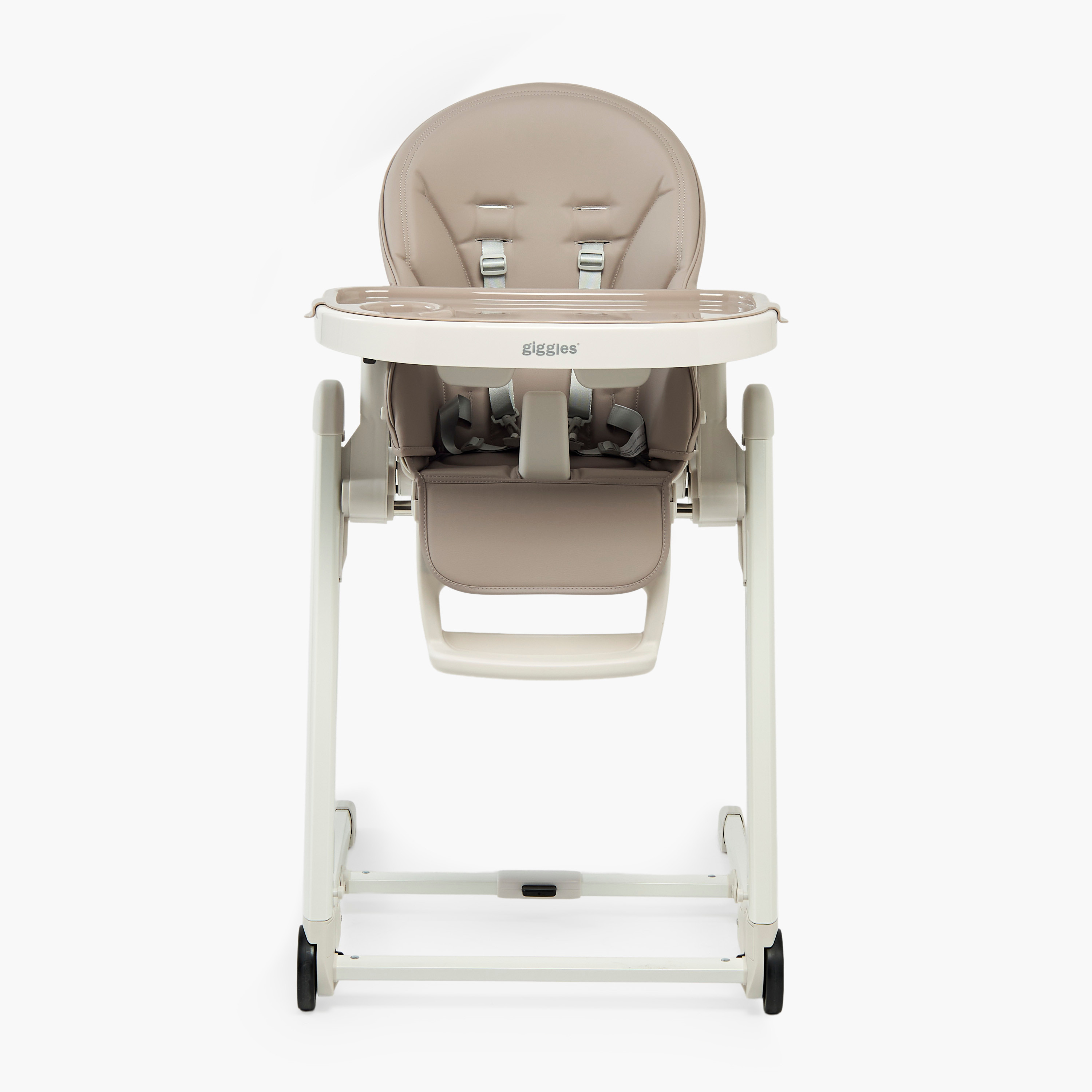 Giggles Olivia High Chair with 5 Position Height Adjustment-baby-feeding-highchairsandboosters-image-2
