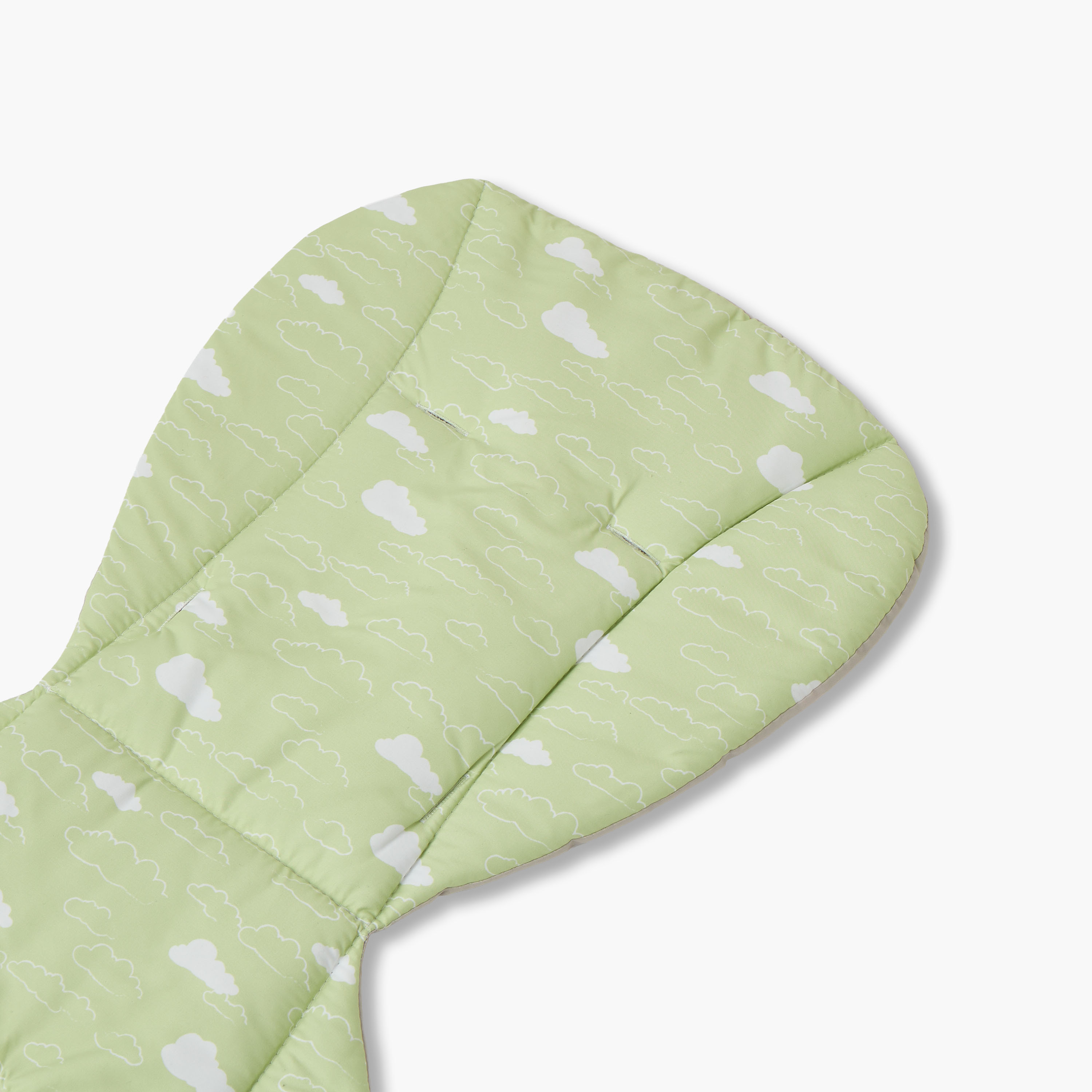 Juniors Anna Highchair Cushion with Cloud Print-baby-feeding-highchairsandboosters-image-2