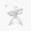 مهد الطفل المتعدد 6 في 1 بتصميم قابل للتعديل من ماستيلا، 82x49x85 سم-baby-nursery-furniture-cribsandbeds-bassinets-image-8