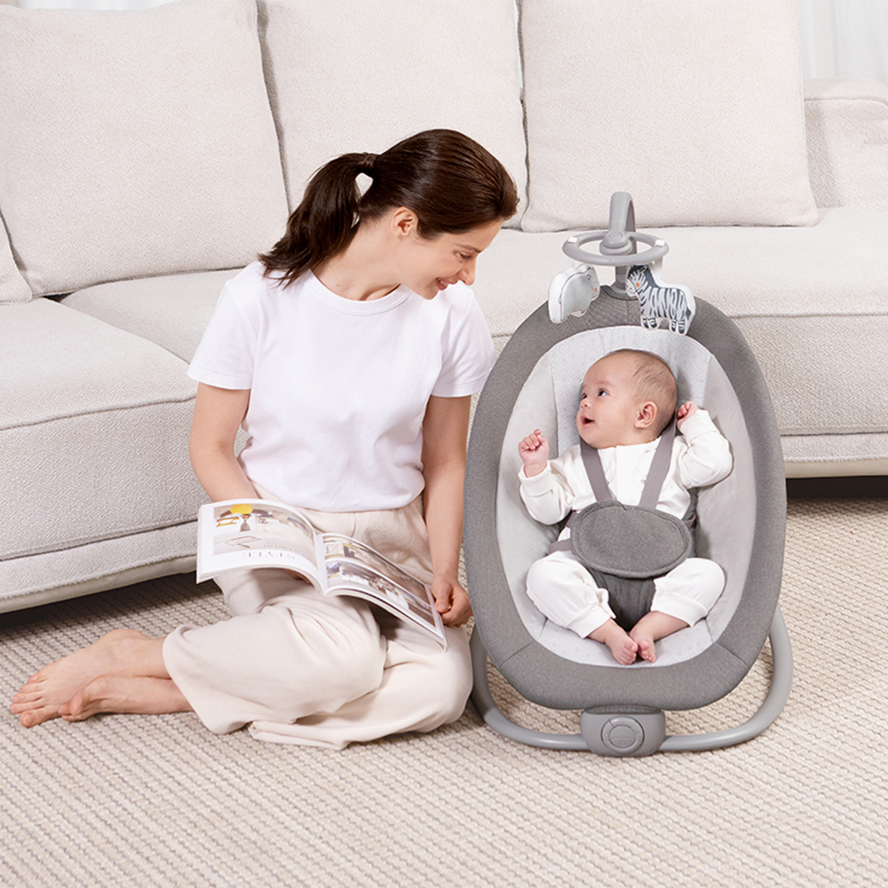 كرسي هزاز بينيت من جونيورز-baby-infantactivity-rockers-image-3