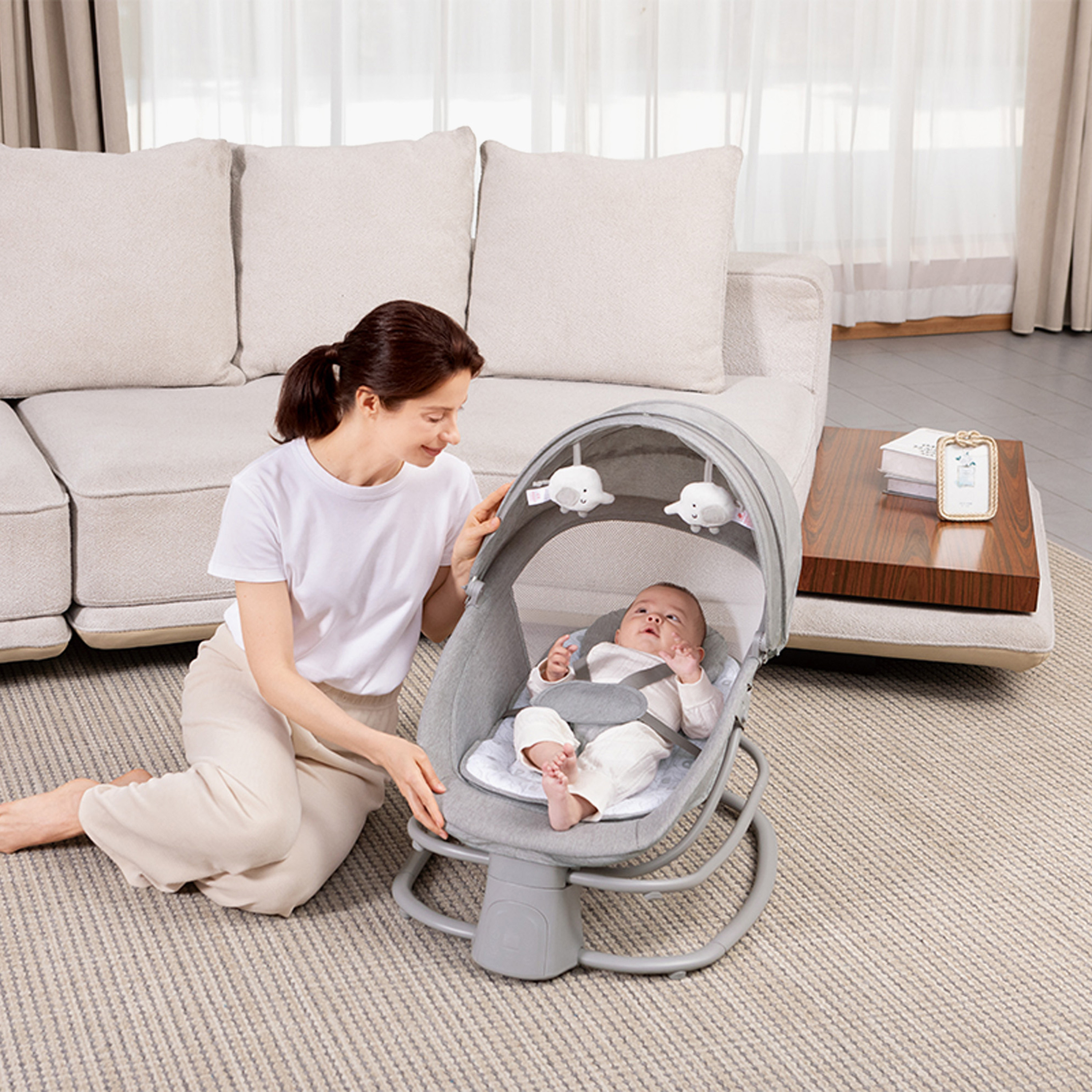 Mastela Karl Rocking Swing with Touch Control Panel-baby-infantactivity-swings-image-13