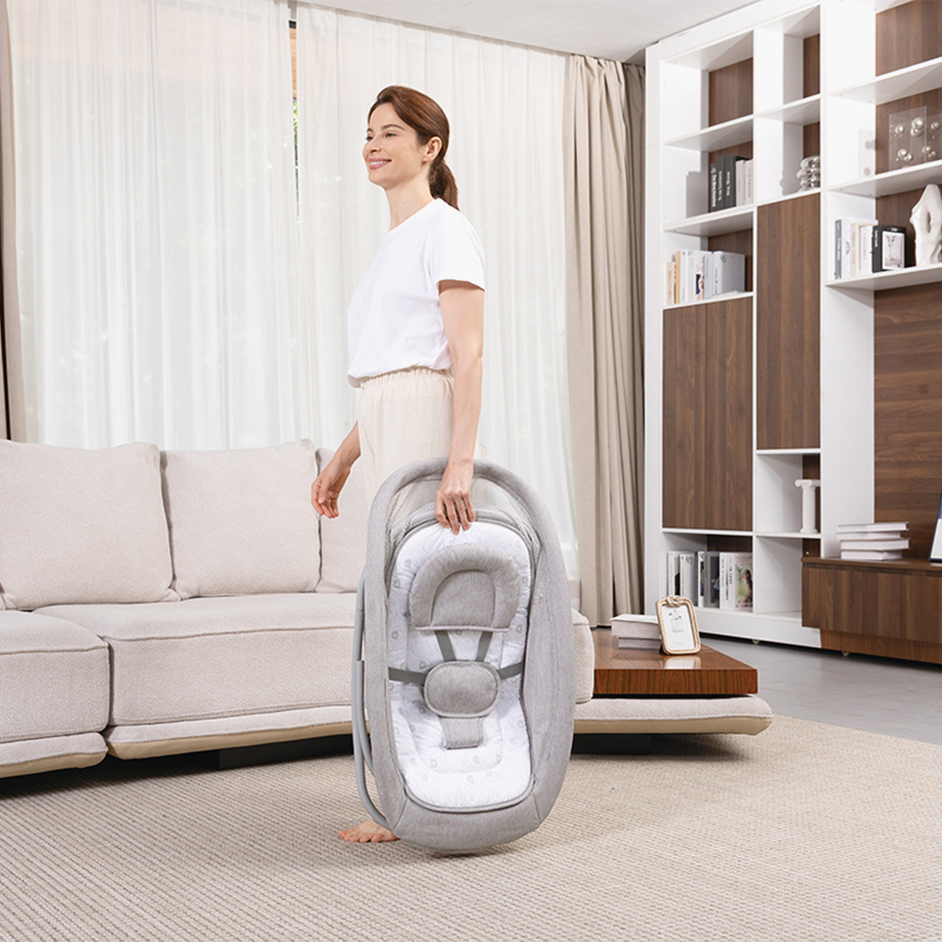 Mastela Karl Rocking Swing with Touch Control Panel-baby-infantactivity-swings-image-5