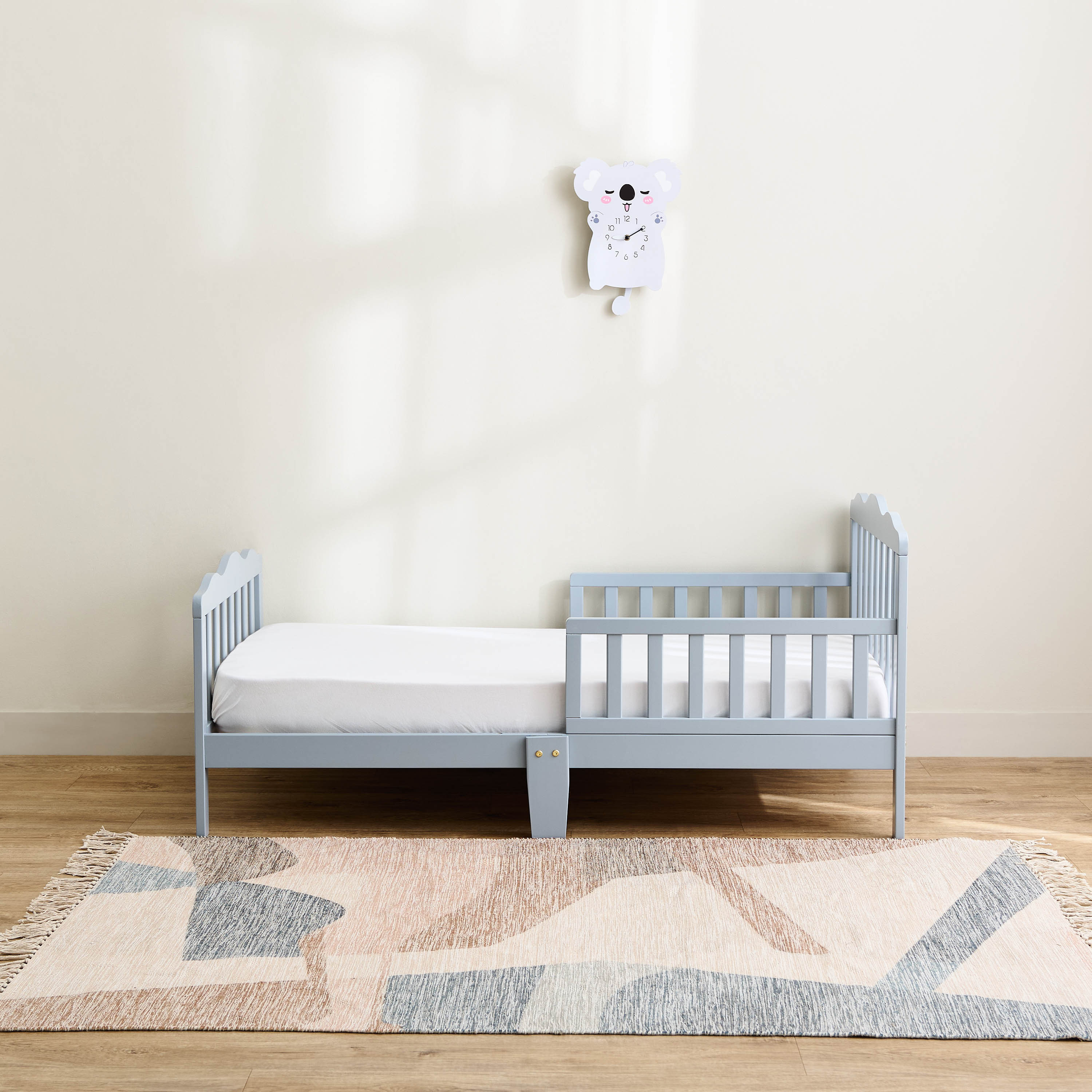 Little Bloomers Cuby Baby Bed with Safety Rails-baby-nursery-furniture-cribsandbeds-beds-image-2
