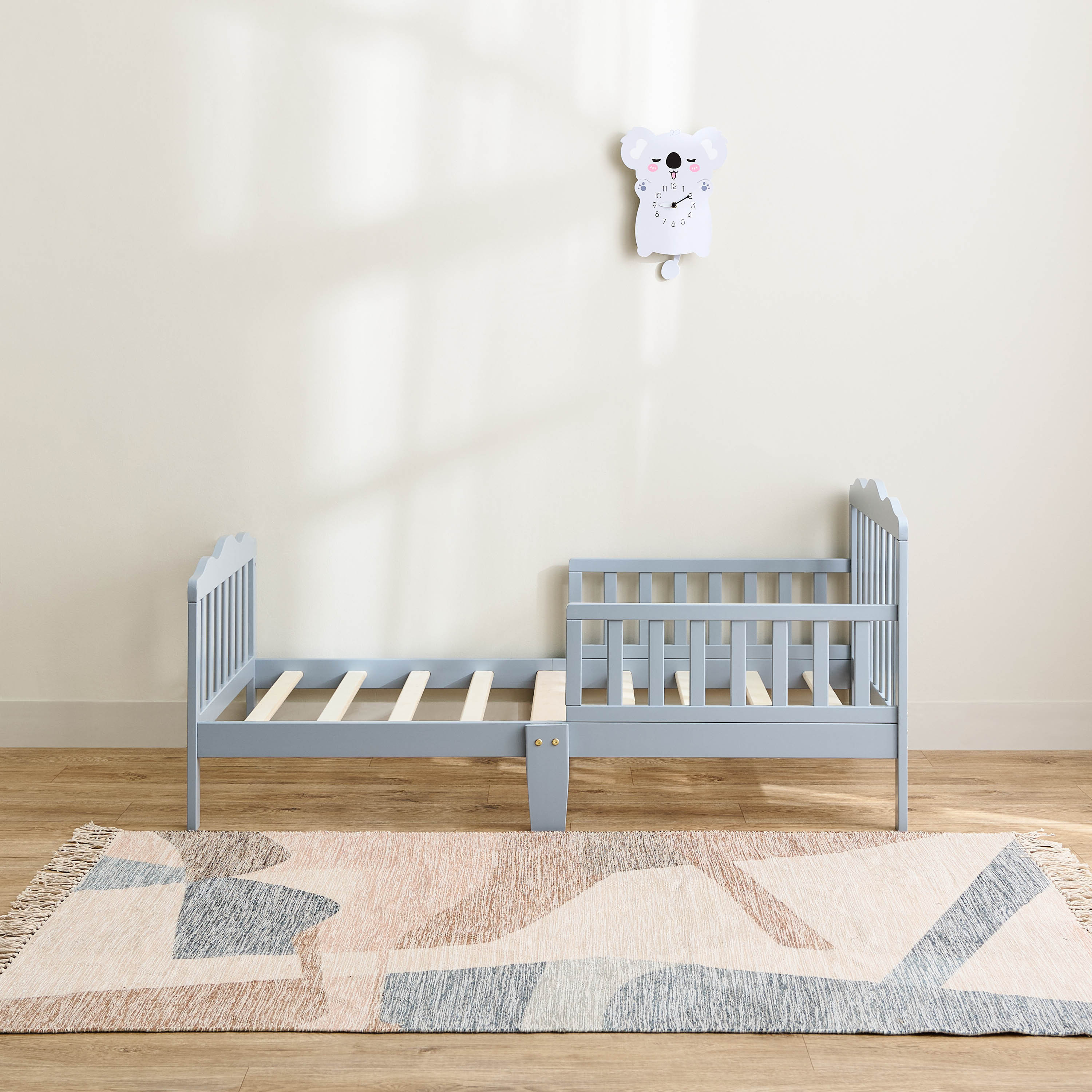 Little Bloomers Cuby Baby Bed with Safety Rails-baby-nursery-furniture-cribsandbeds-beds-image-3