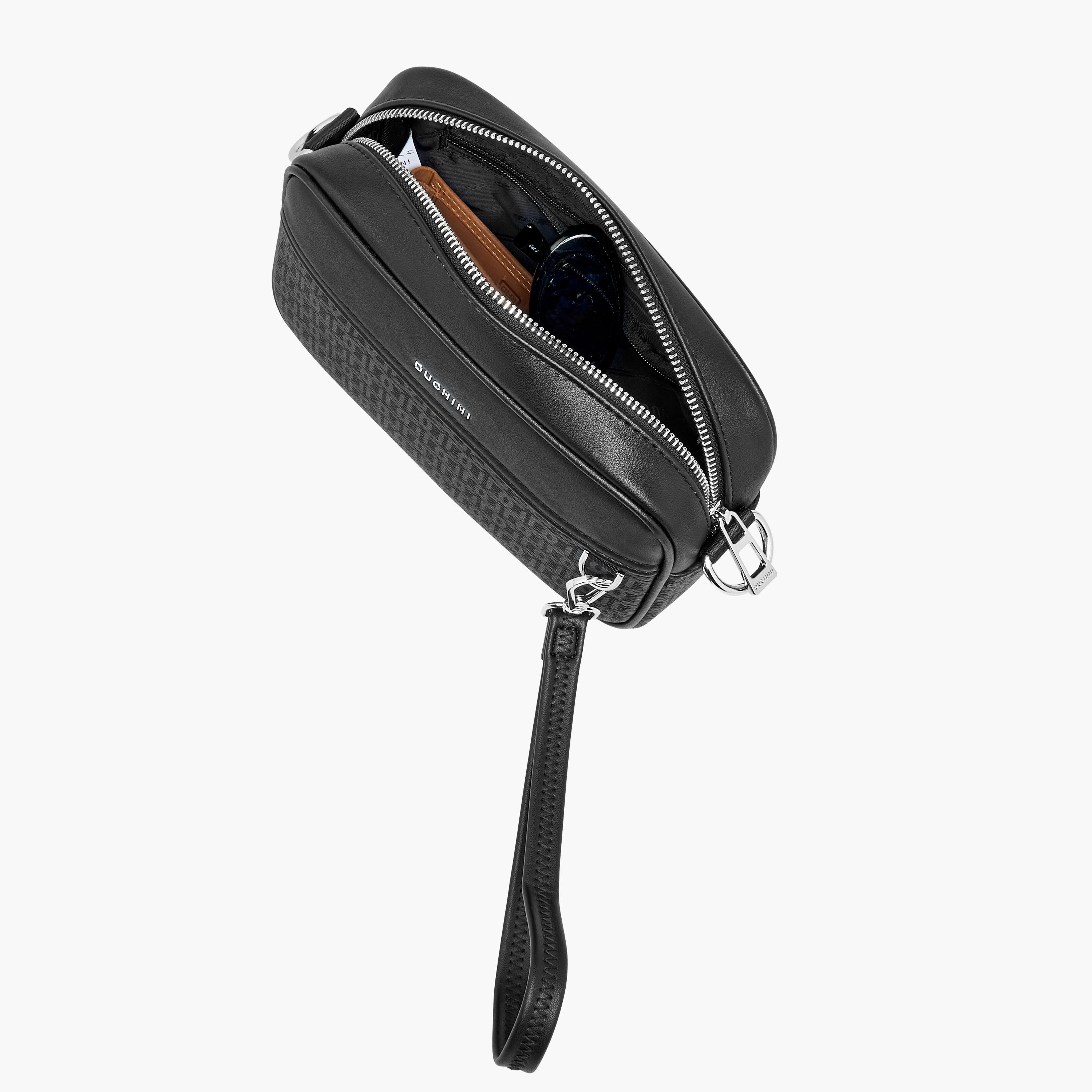 Duchini Men Monogram Print Crossbody Bag-men-bags-image-9