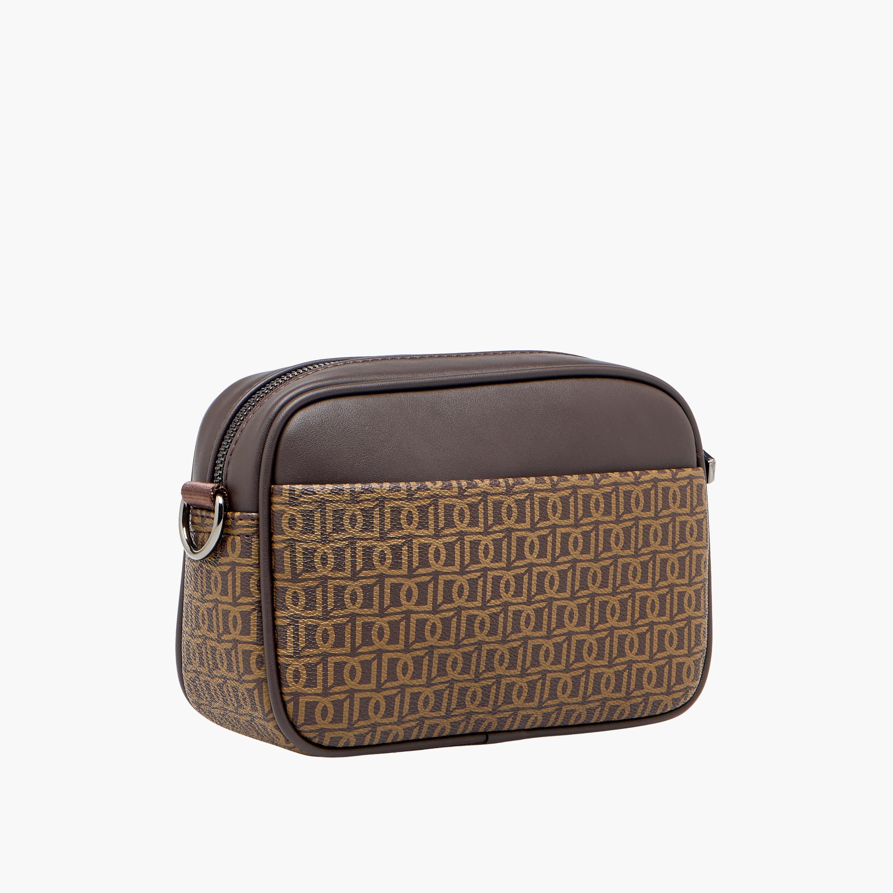 Duchini Men Monogram Print Crossbody Bag-men-bags-image-4