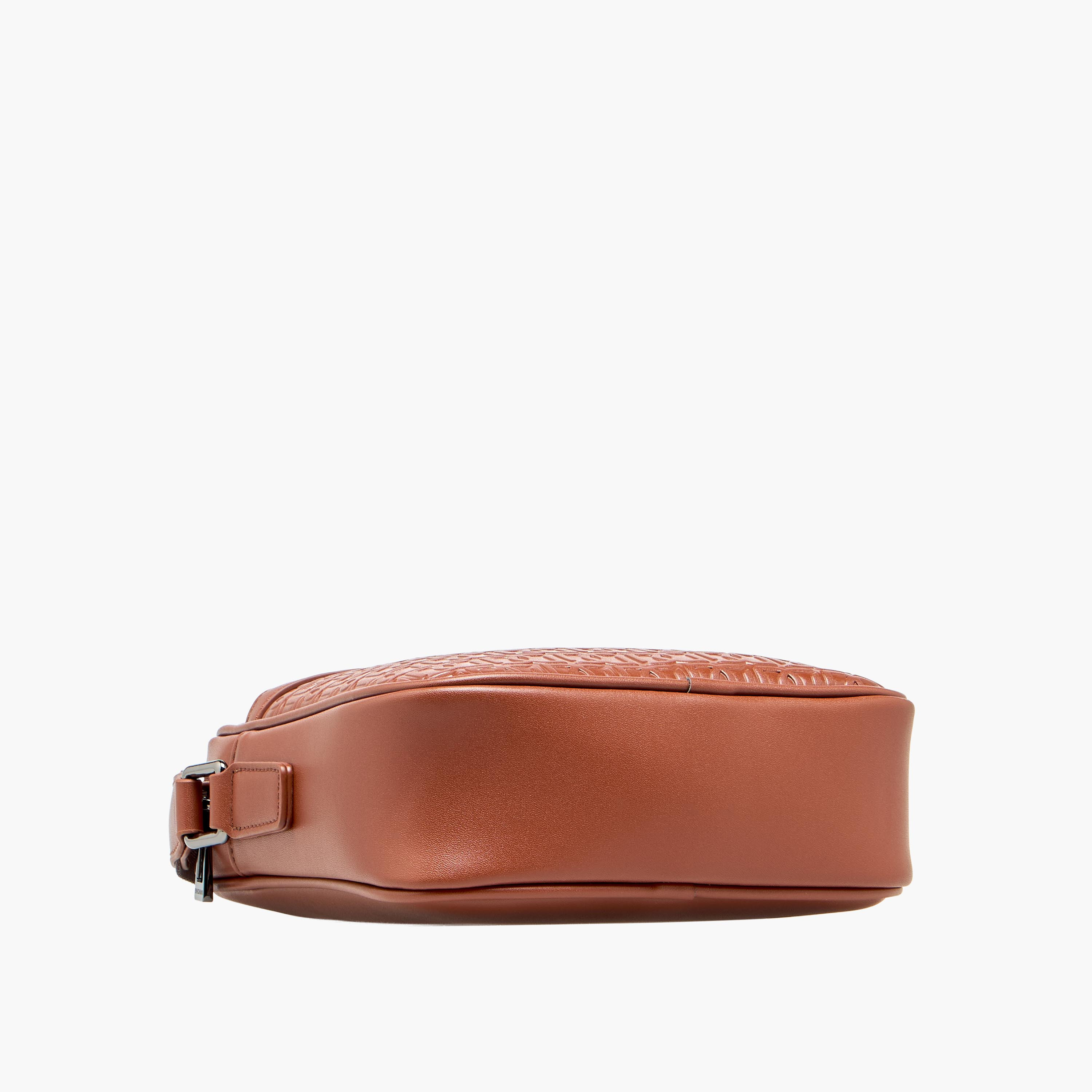 Duchini Men Monogram Textured Crossbody Bag-men-bags-image-8