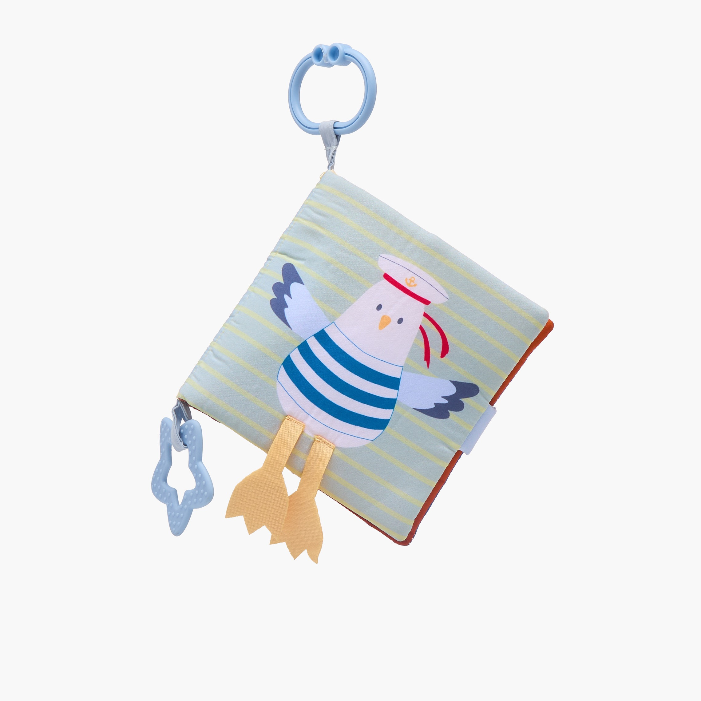 Juniors Crinkle Book Stroller Toy with Seagull Print-baby-gear-travelaccessories-image-1