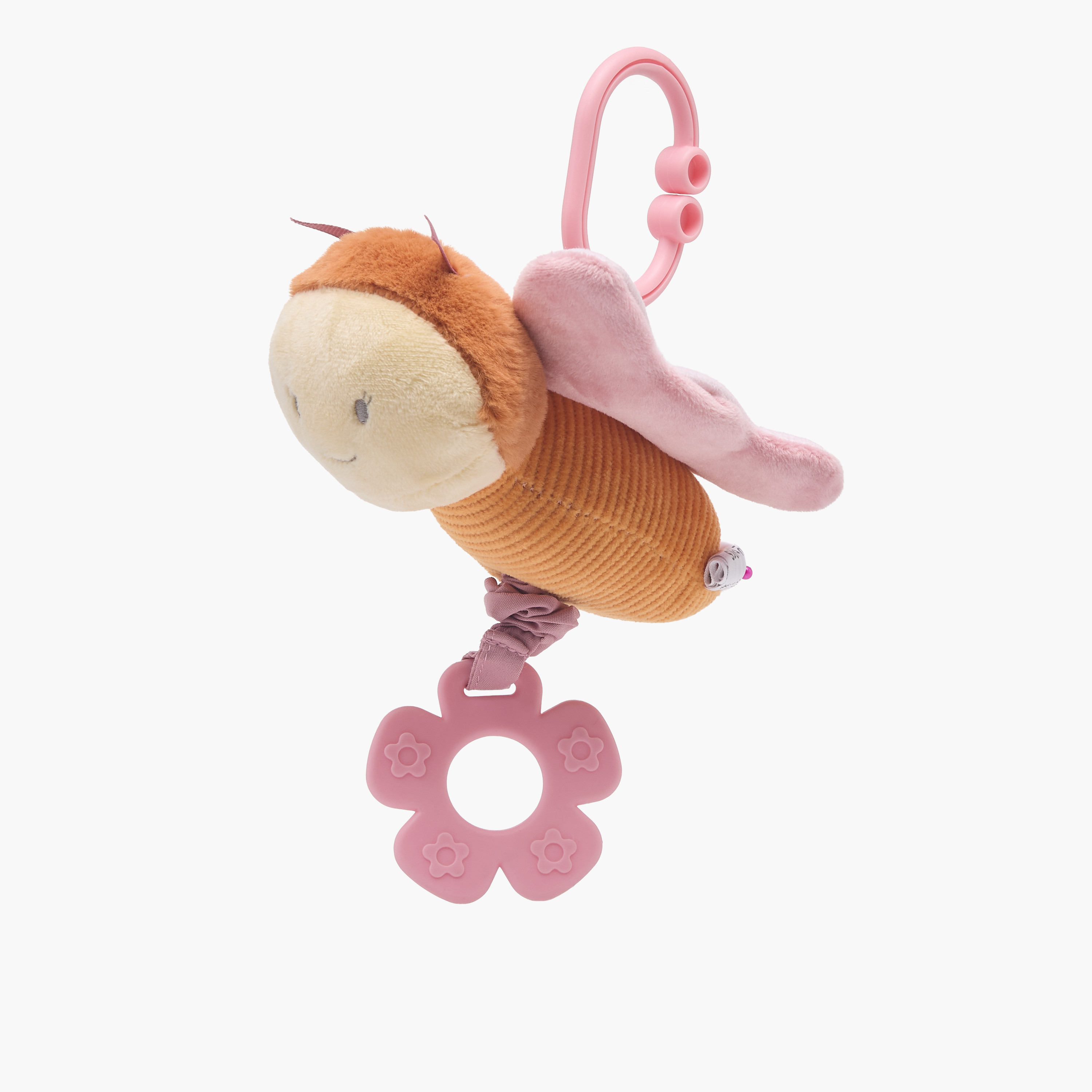 Juniors Butterfly Pull String Travel Accessory with Teether-baby-gear-travelaccessories-image-1
