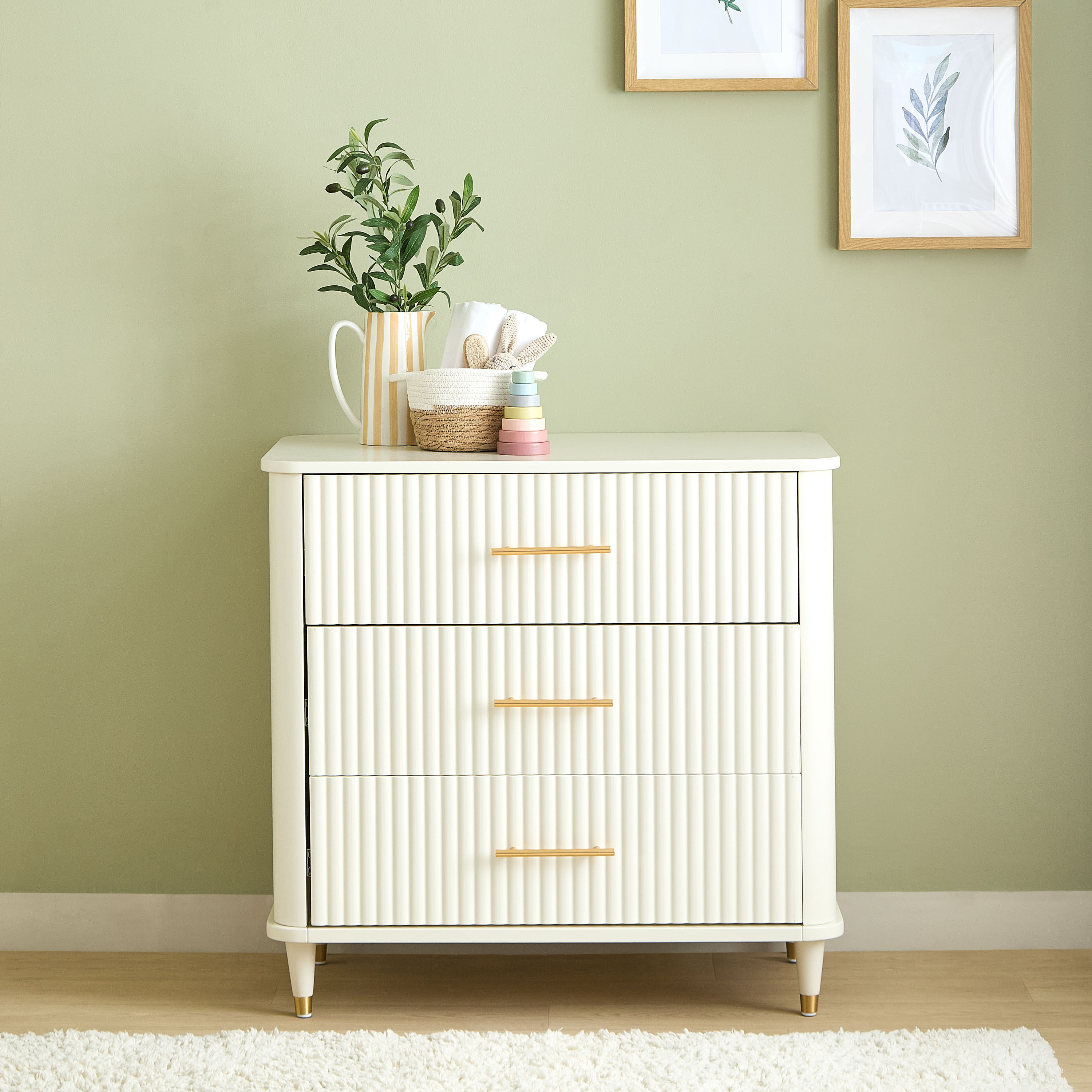 Giggles Aurelia Chest of 3-Drawers-baby-nursery-furniture-wardrobesandstorage-image-2