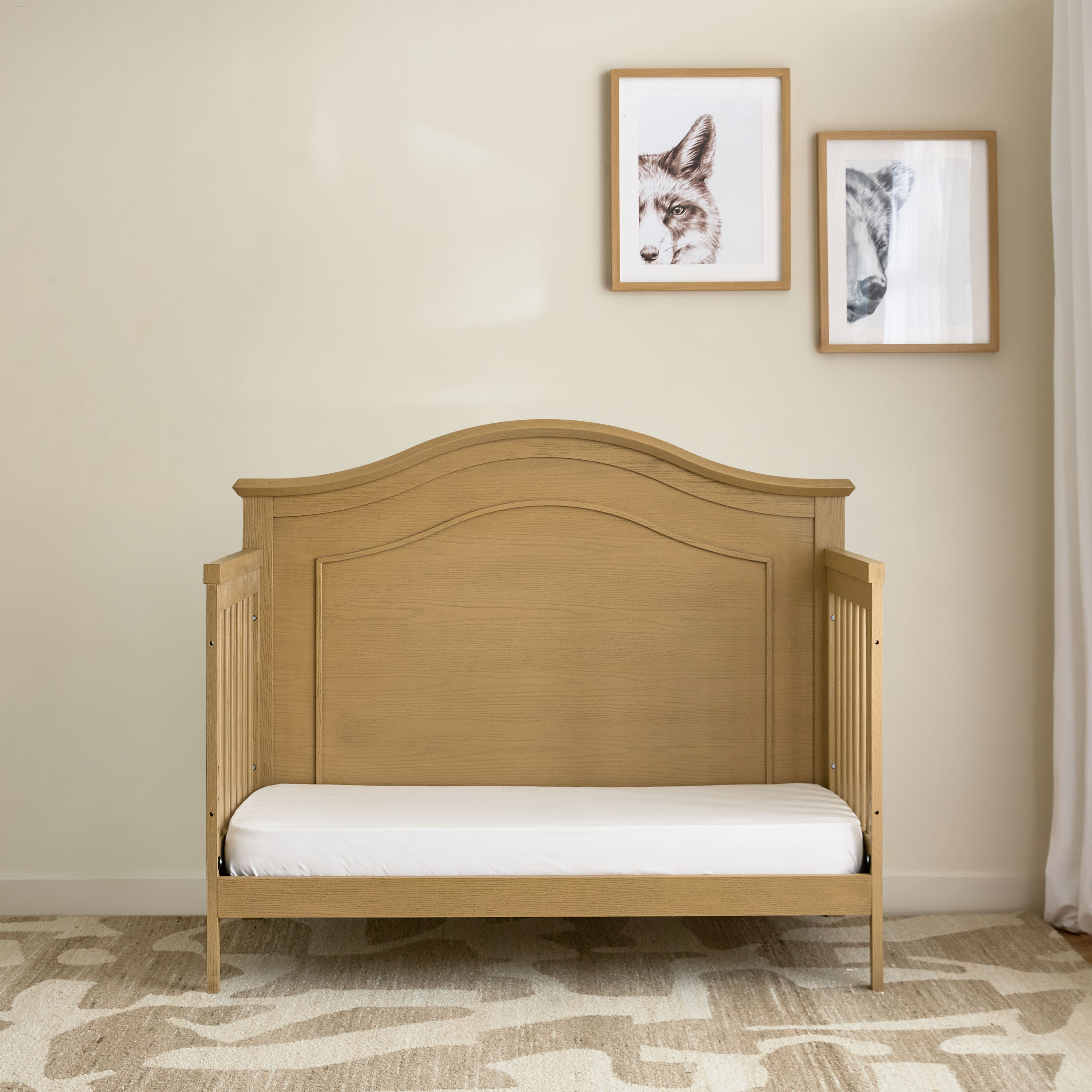 Giggles Atlas Crib with 2-in-1 Convertible Design and Adjustable Height (Up to 6 years)-baby-nursery-furniture-cribsandbeds-babycribs-image-7