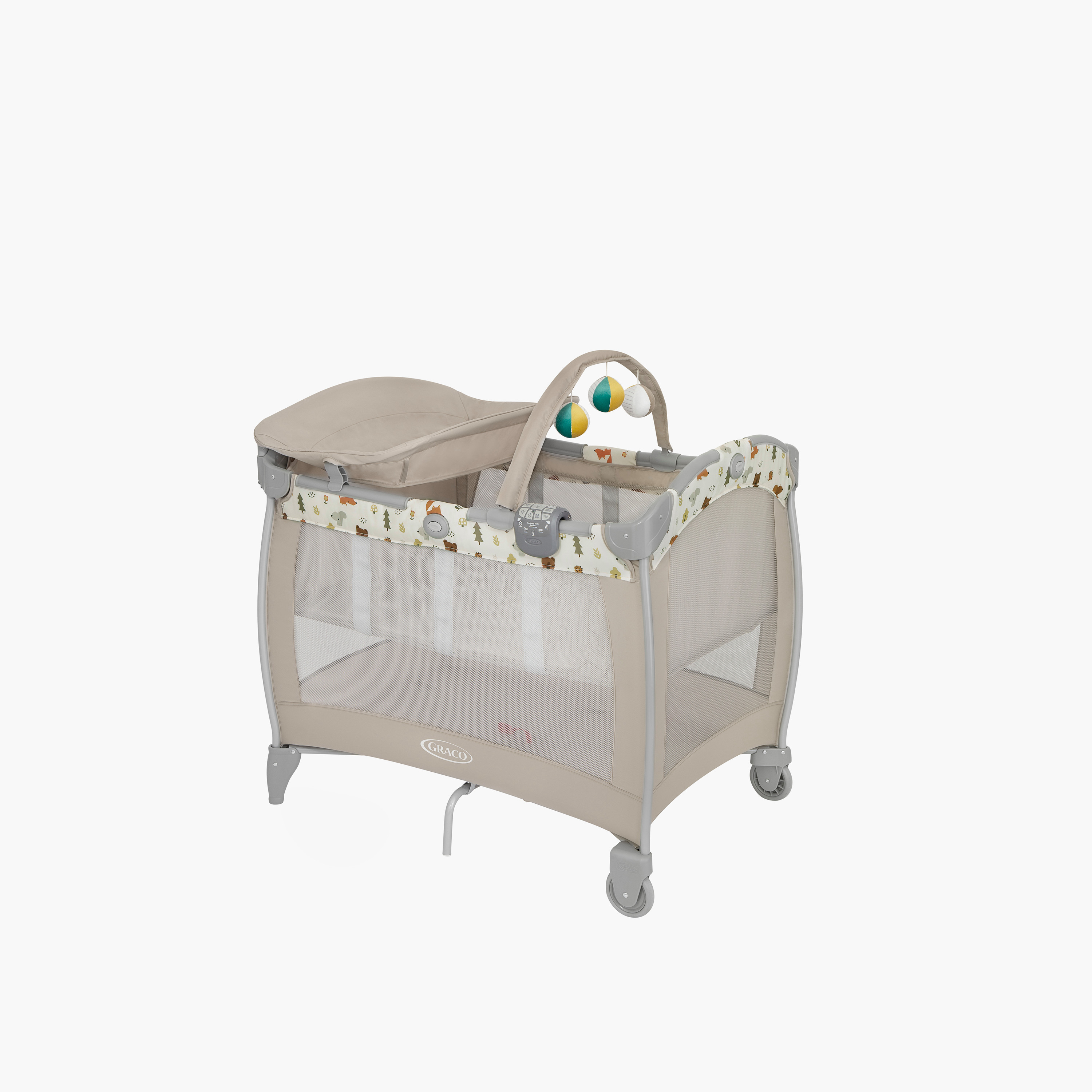 Graco Contour Electra Travel Cot-baby-gear-travelcots-image-1