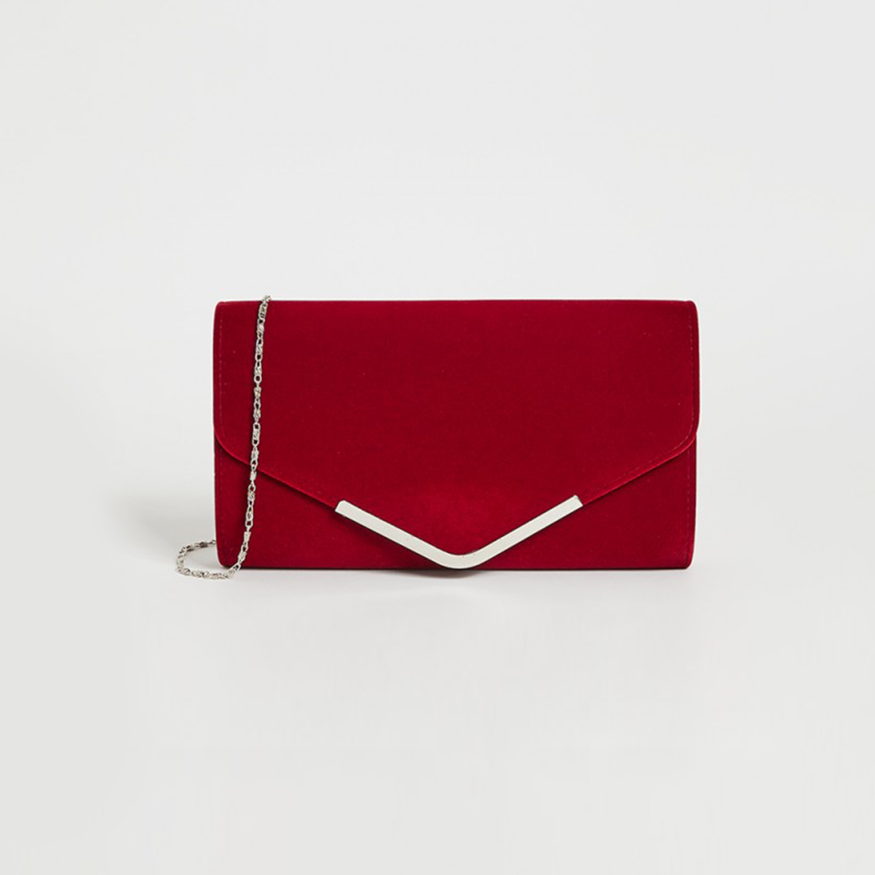 حقيبة سهرة سادة مع حزام سلسلة من آيروبوستيل | 26 × 5 × 14.5 سم-women-bagsandwallets-handbags-image-5