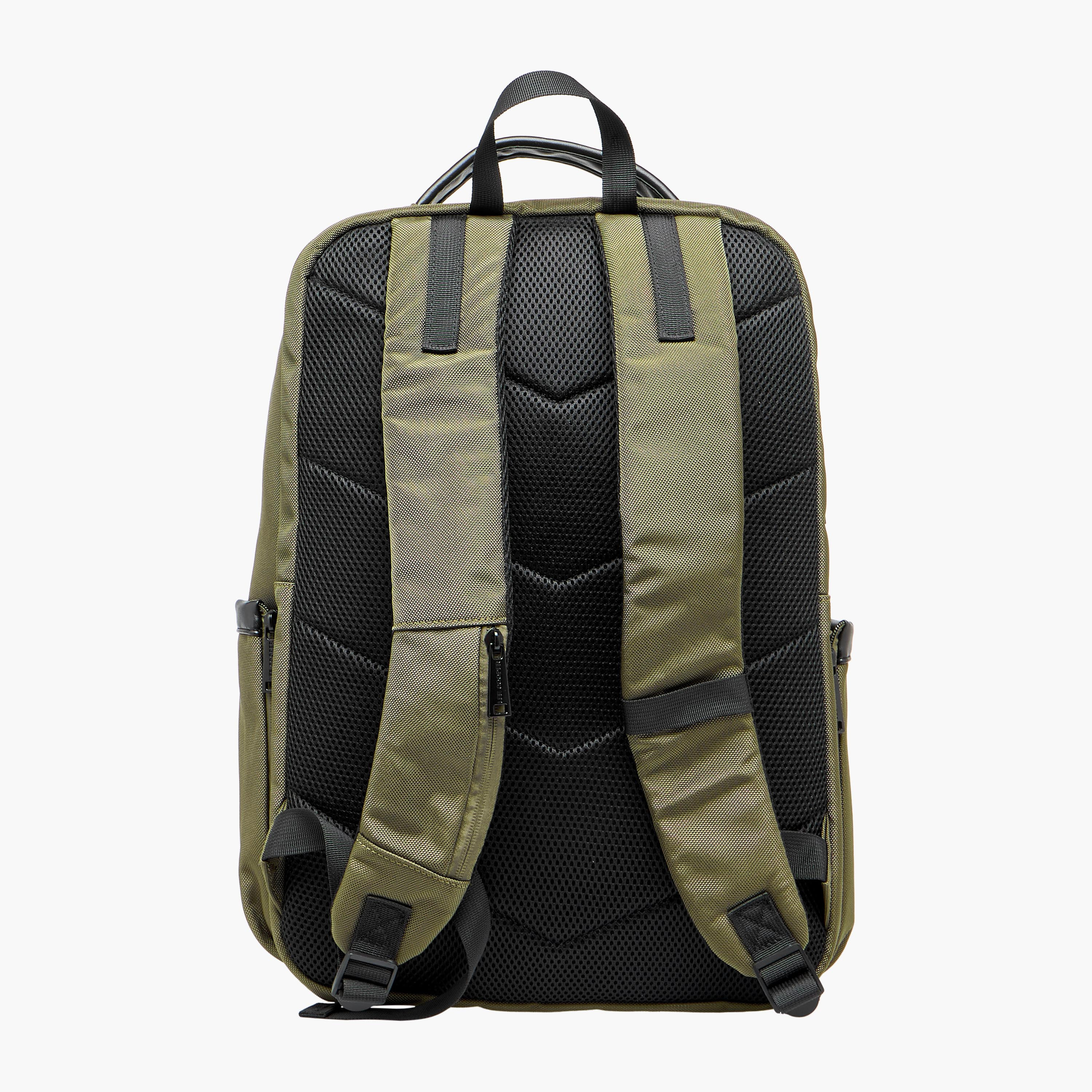 Lee Cooper Textured Backpack with Adjustable Shoulder Straps-women-bagsandwallets-backpacks-image-4