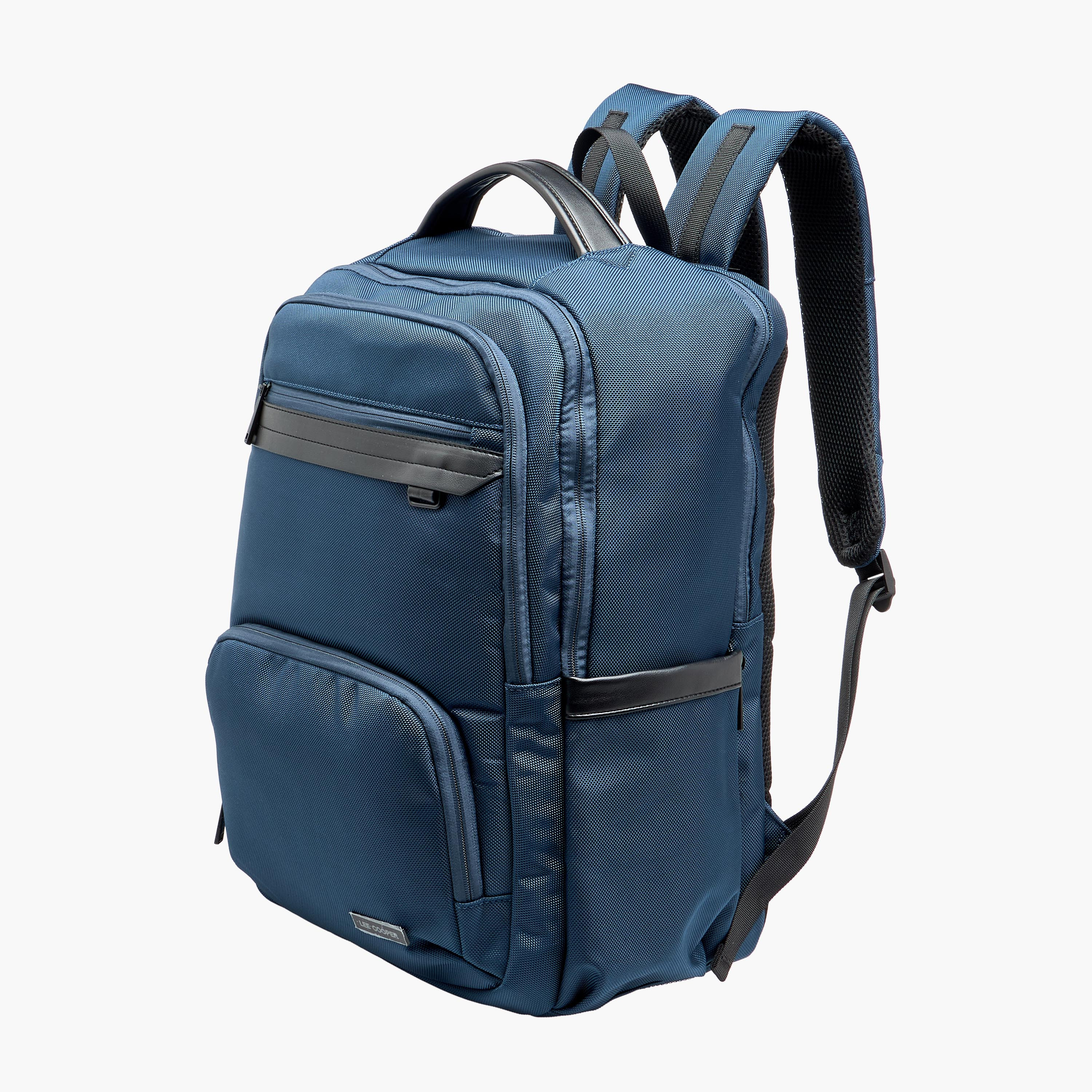 Lee Cooper Textured Backpack with Adjustable Shoulder Straps-women-bagsandwallets-backpacks-image-3