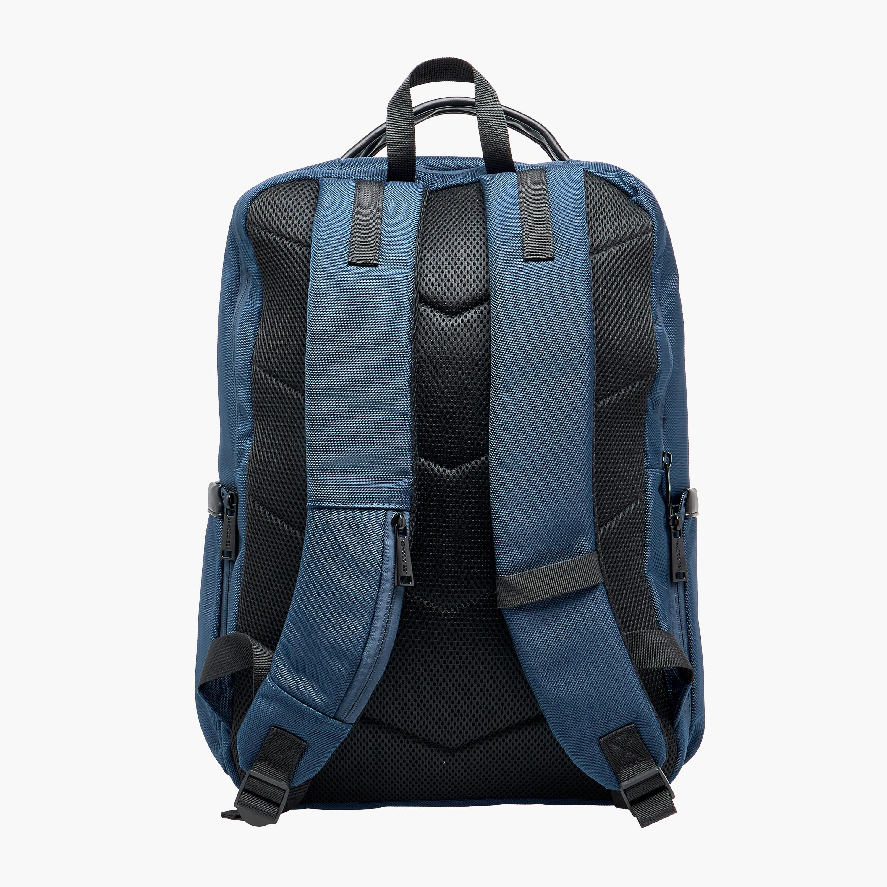 Lee Cooper Textured Backpack with Adjustable Shoulder Straps-women-bagsandwallets-backpacks-image-4