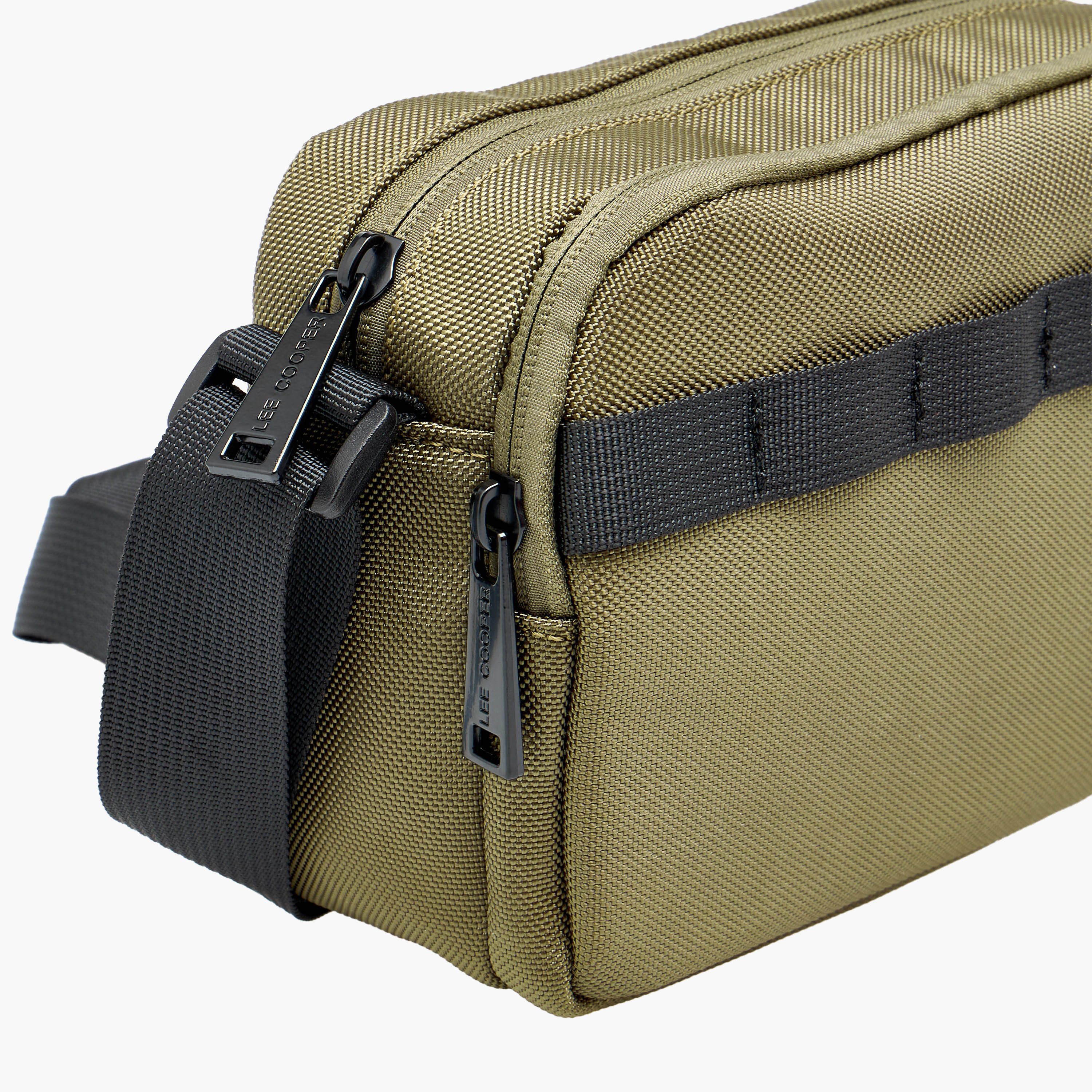 Lee Cooper Men Textured Crossbody Bag-men-bags-image-5