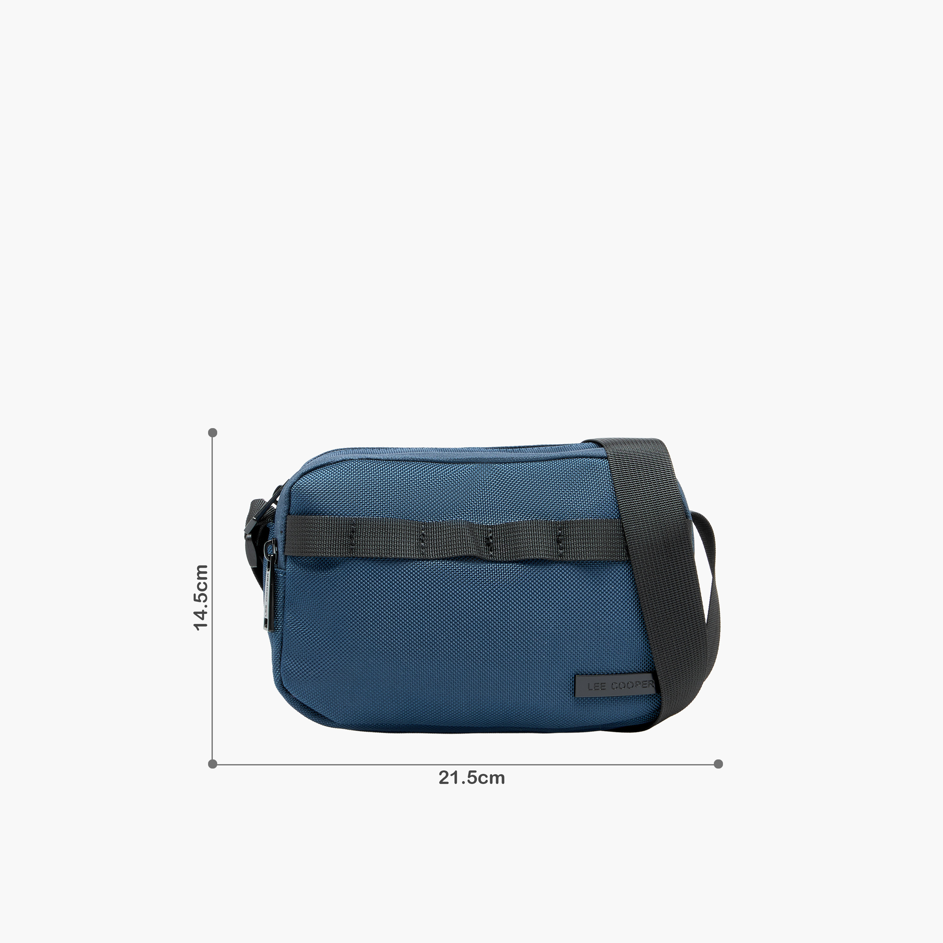 Lee Cooper Men Textured Crossbody Bag-men-bags-image-2