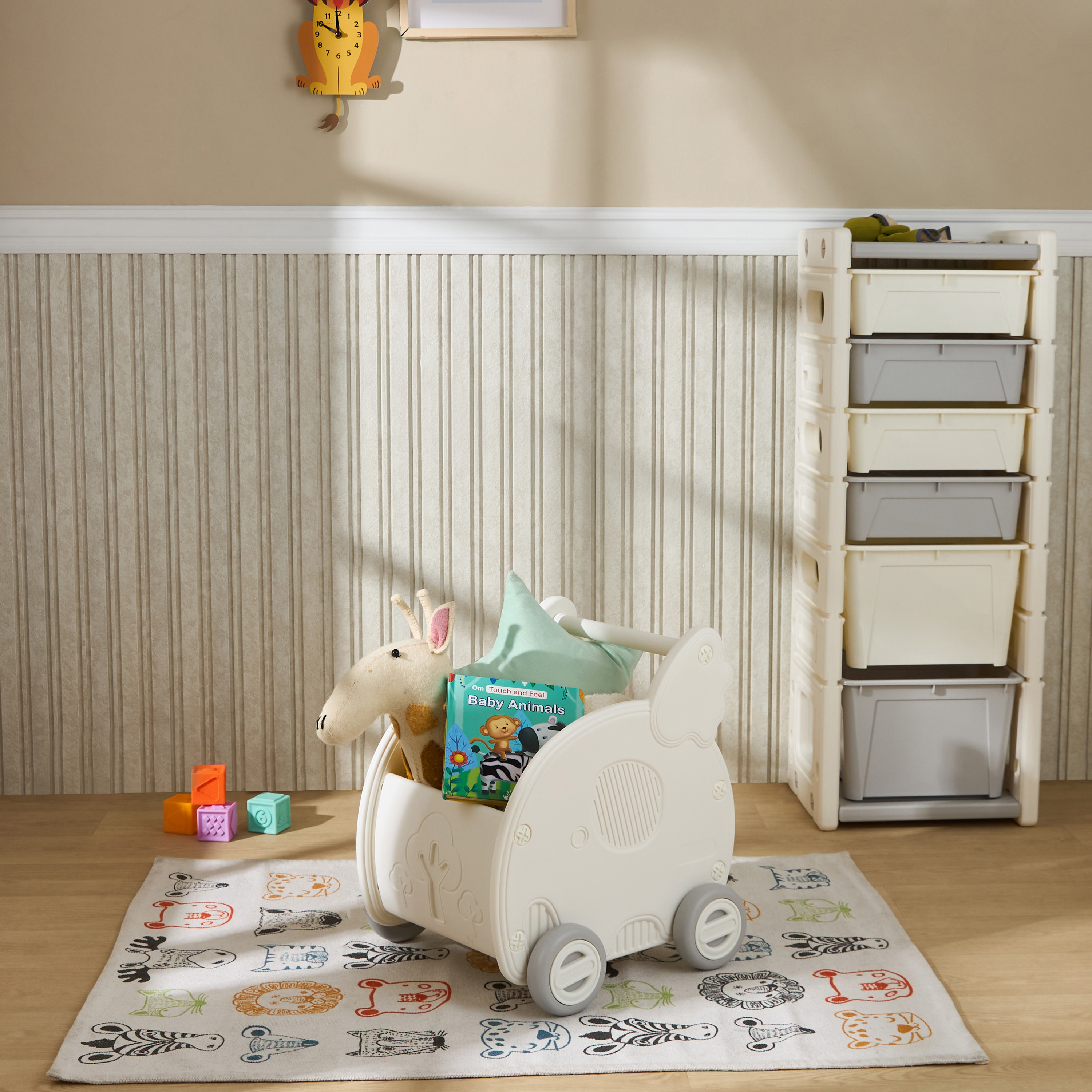 عربة ألعاب على شكل فيل من ليتل بلومرز-toys-roleplay-supermarketandshoppingsets-image-1