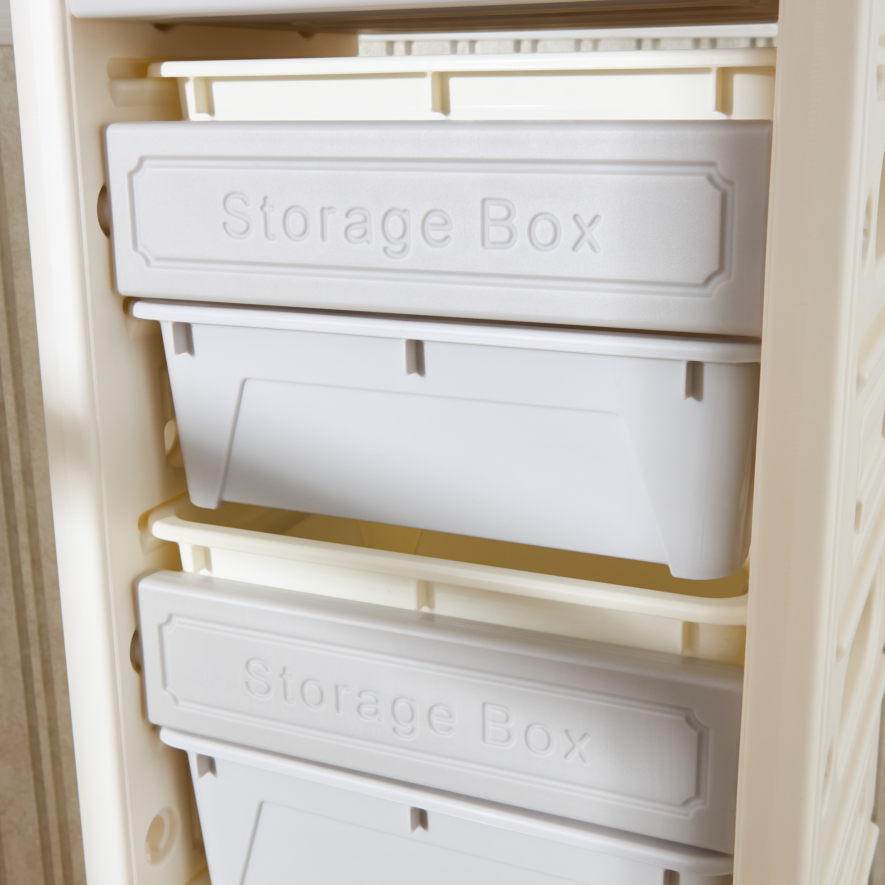 Little Bloomers Toy Storage Organiser with 6 Bins-baby-nursery-furniture-wardrobesandstorage-image-5