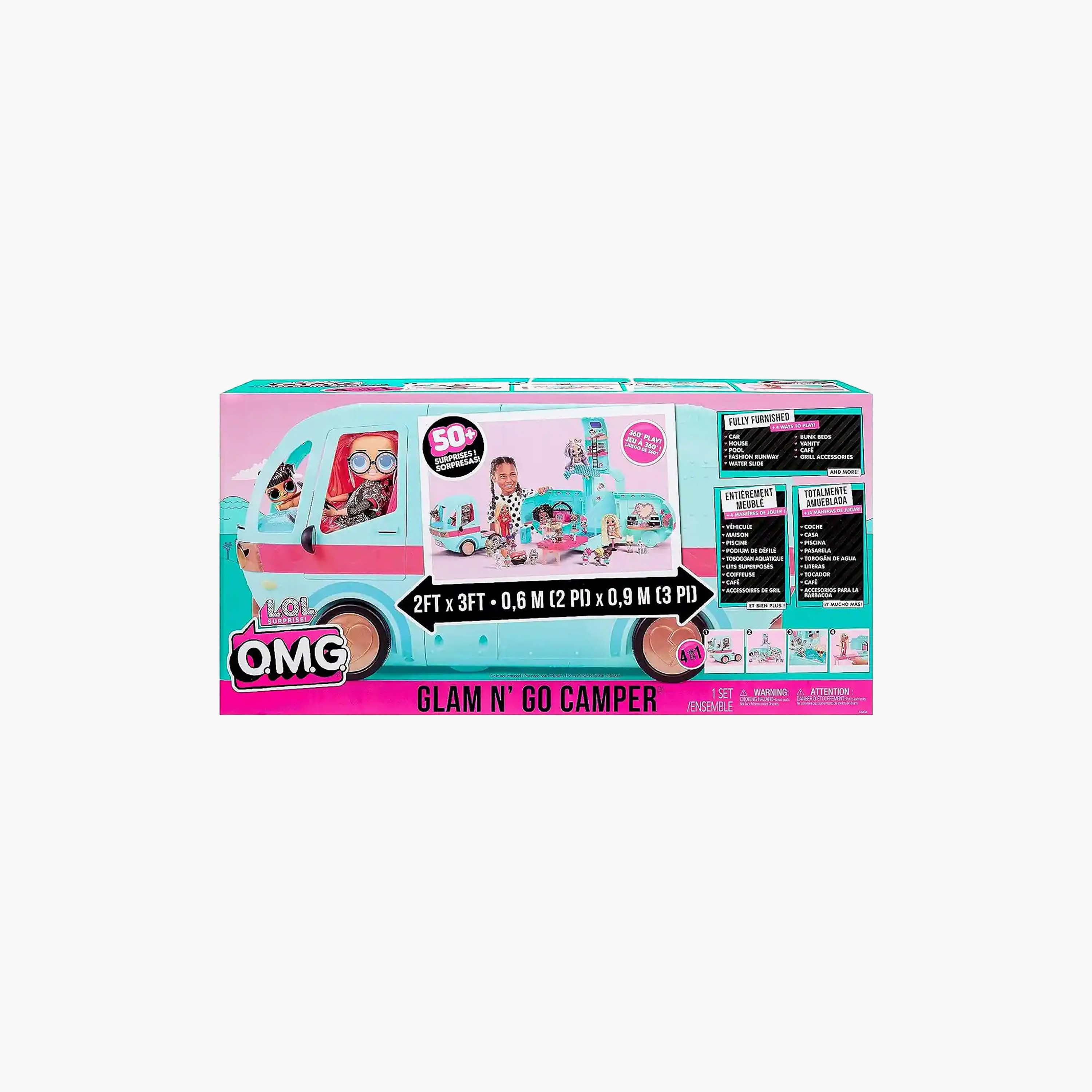 Lol Surprise 4-In-1 Glam N Go Camper Playset-toys-dollsandplaysets-dollplaysets-image-3