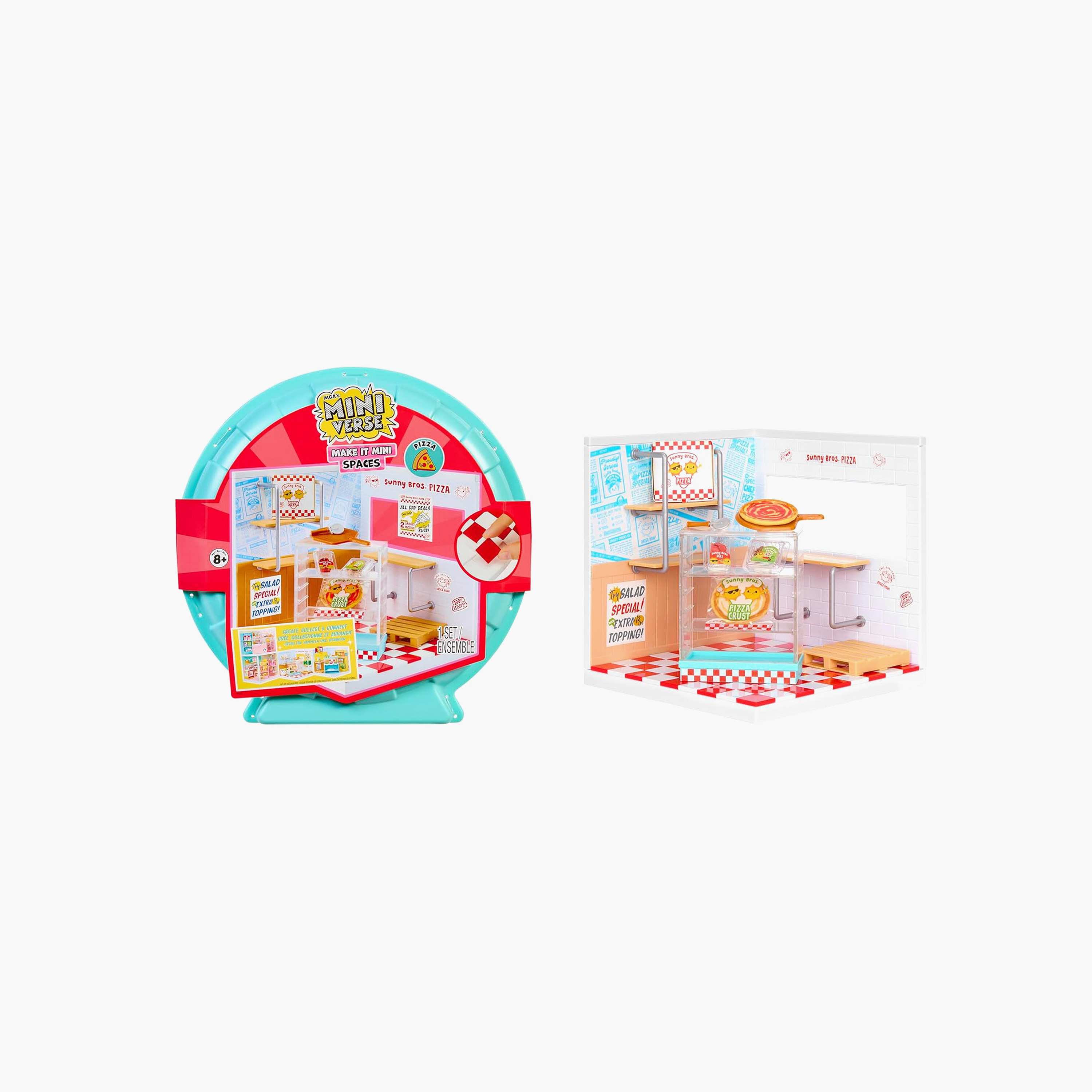Miniverse Spaces Pizza Diner Playset-toys-noveltyandcollectibles-collectibles-image-1