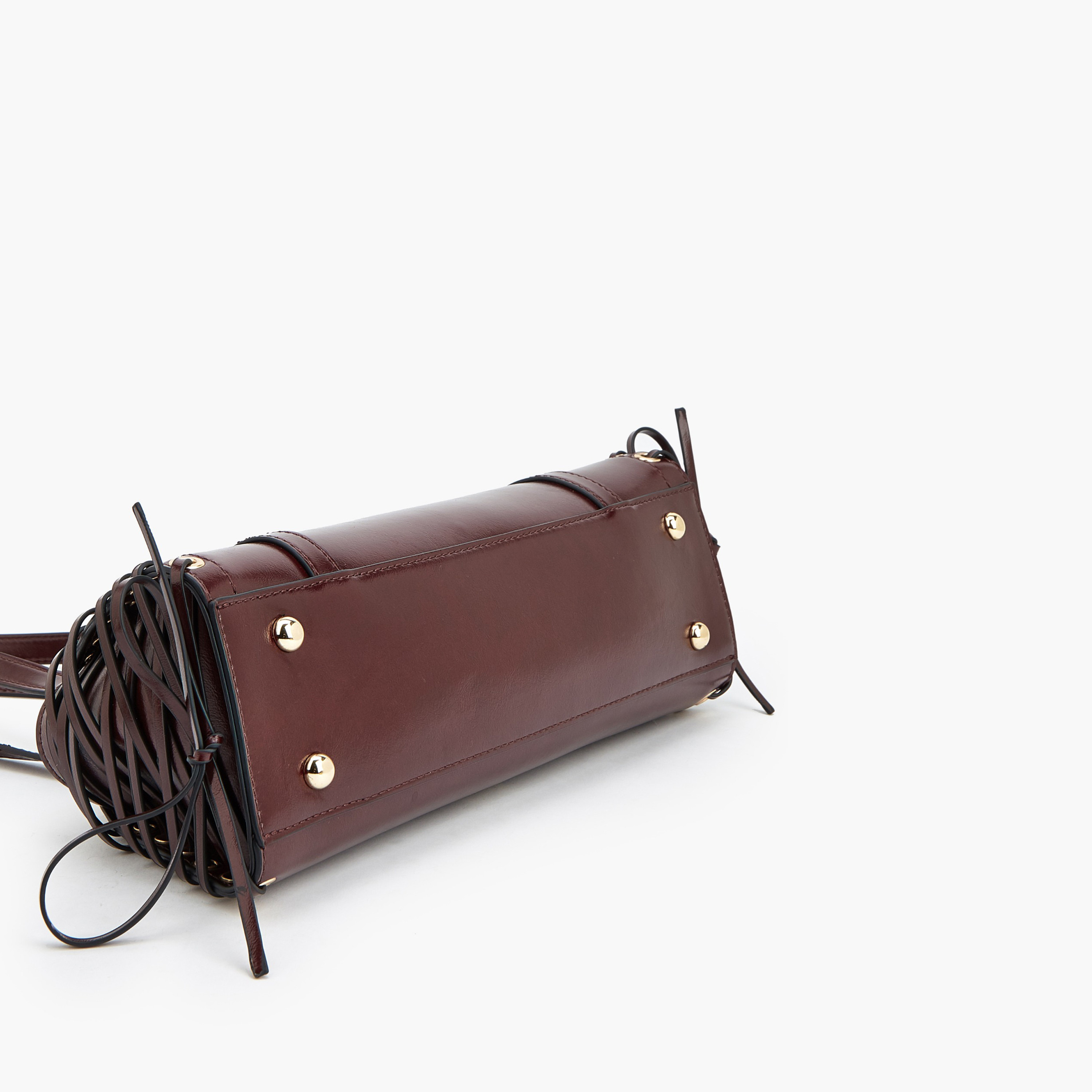 شنطة كتف بمقابض مزدوجة وتفاصيل دانتيل من إيل-women-bagsandwallets-handbags-image-6