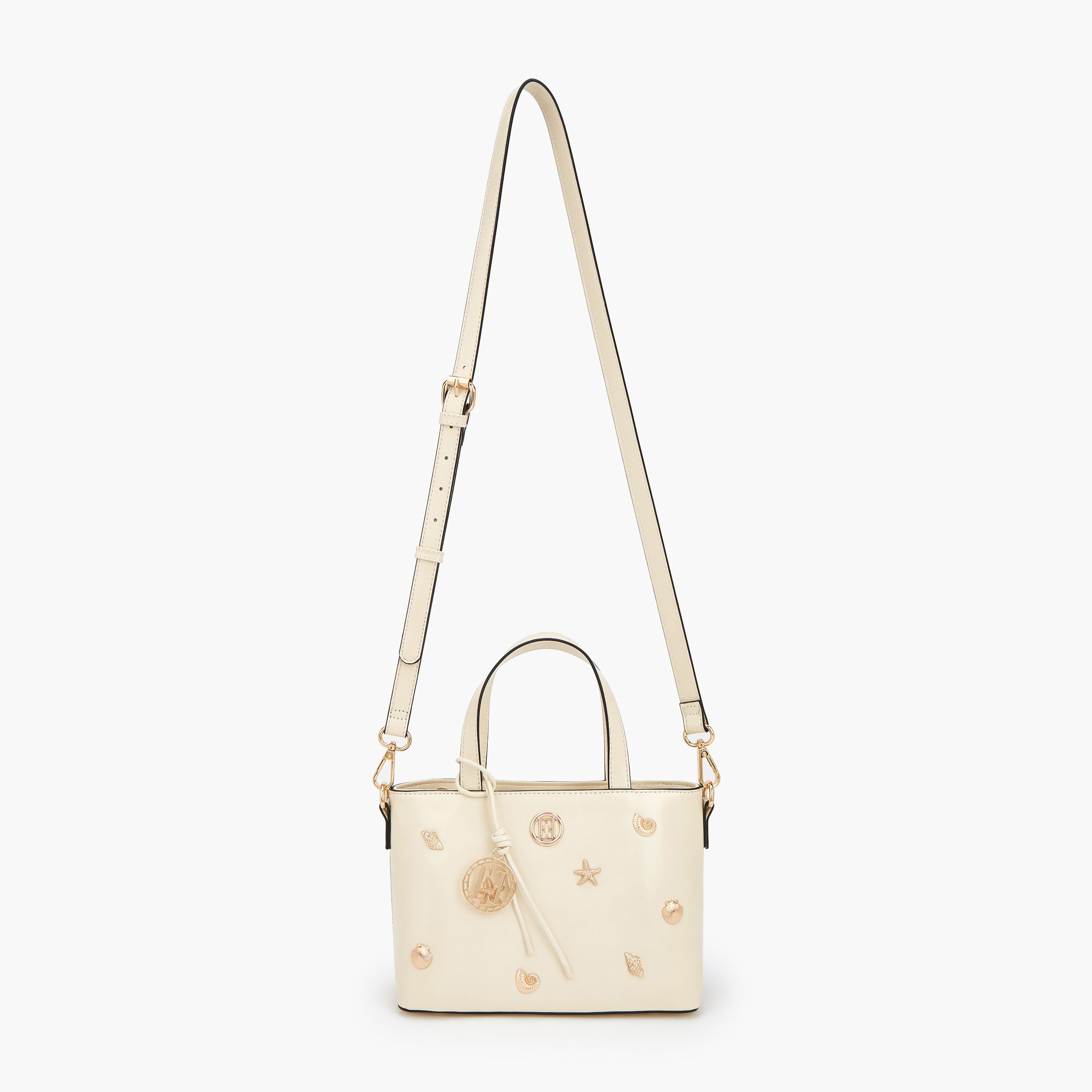 Elle Embellished Tote Bag with Double Handle-women-bagsandwallets-handbags-image-2