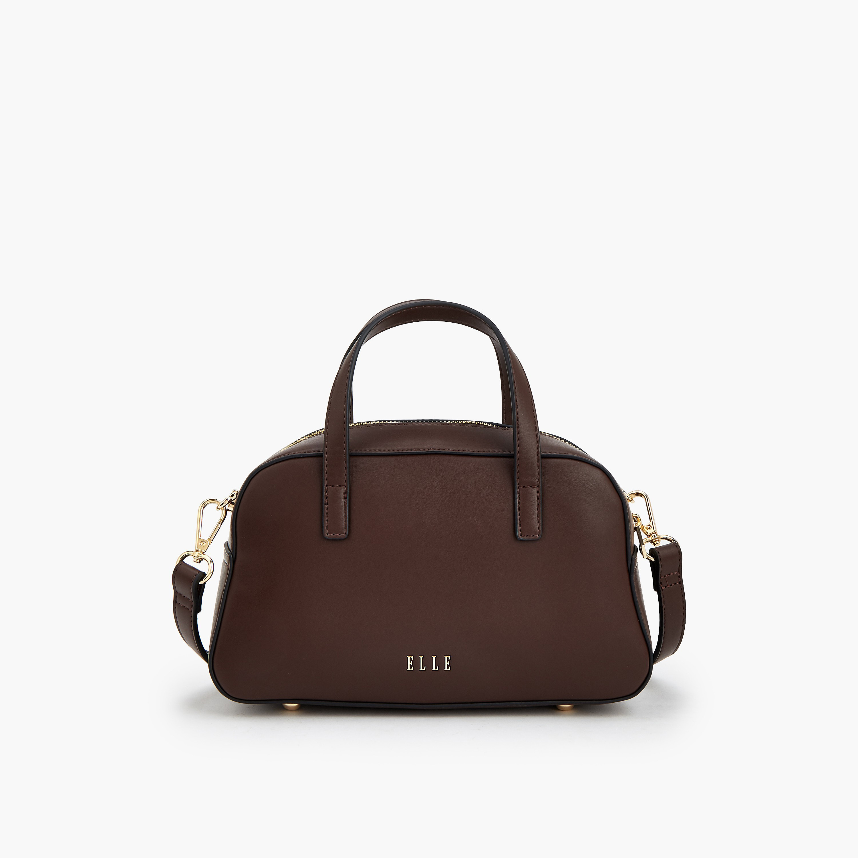 Elle Textured Tote Bag with Detachable Strap-women-bagsandwallets-handbags-image-5