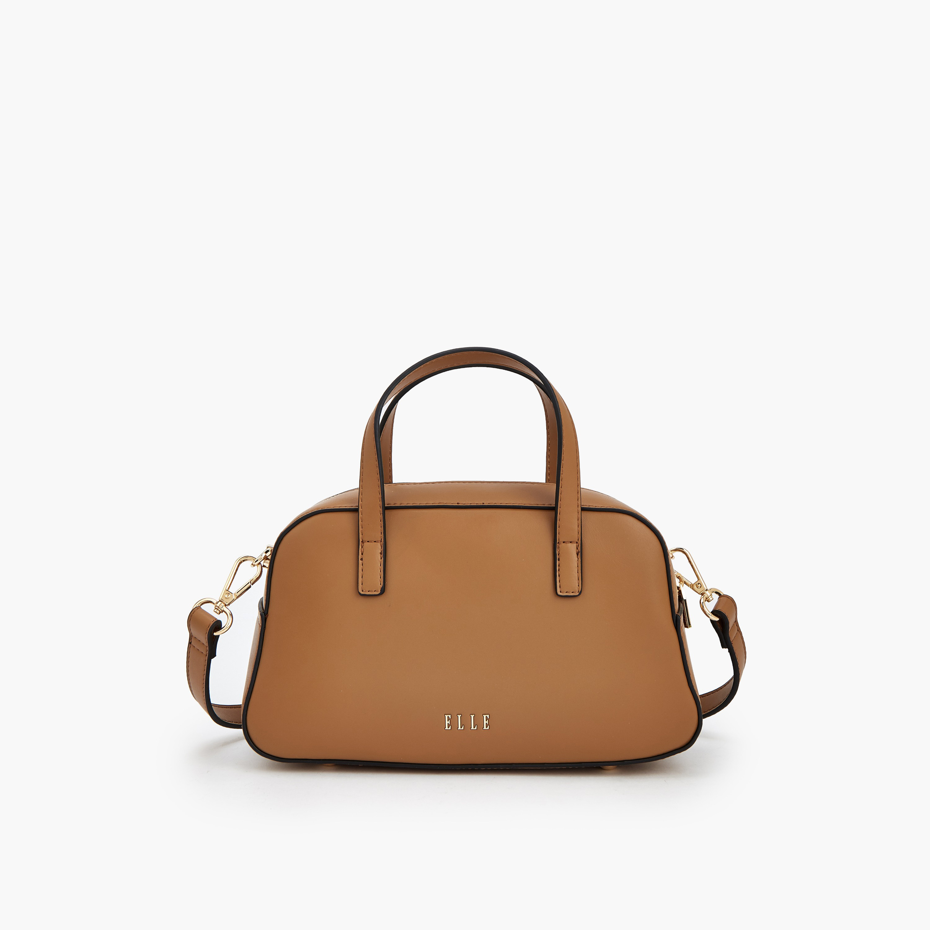 Elle Textured Tote Bag with Detachable Strap-women-bagsandwallets-handbags-image-5