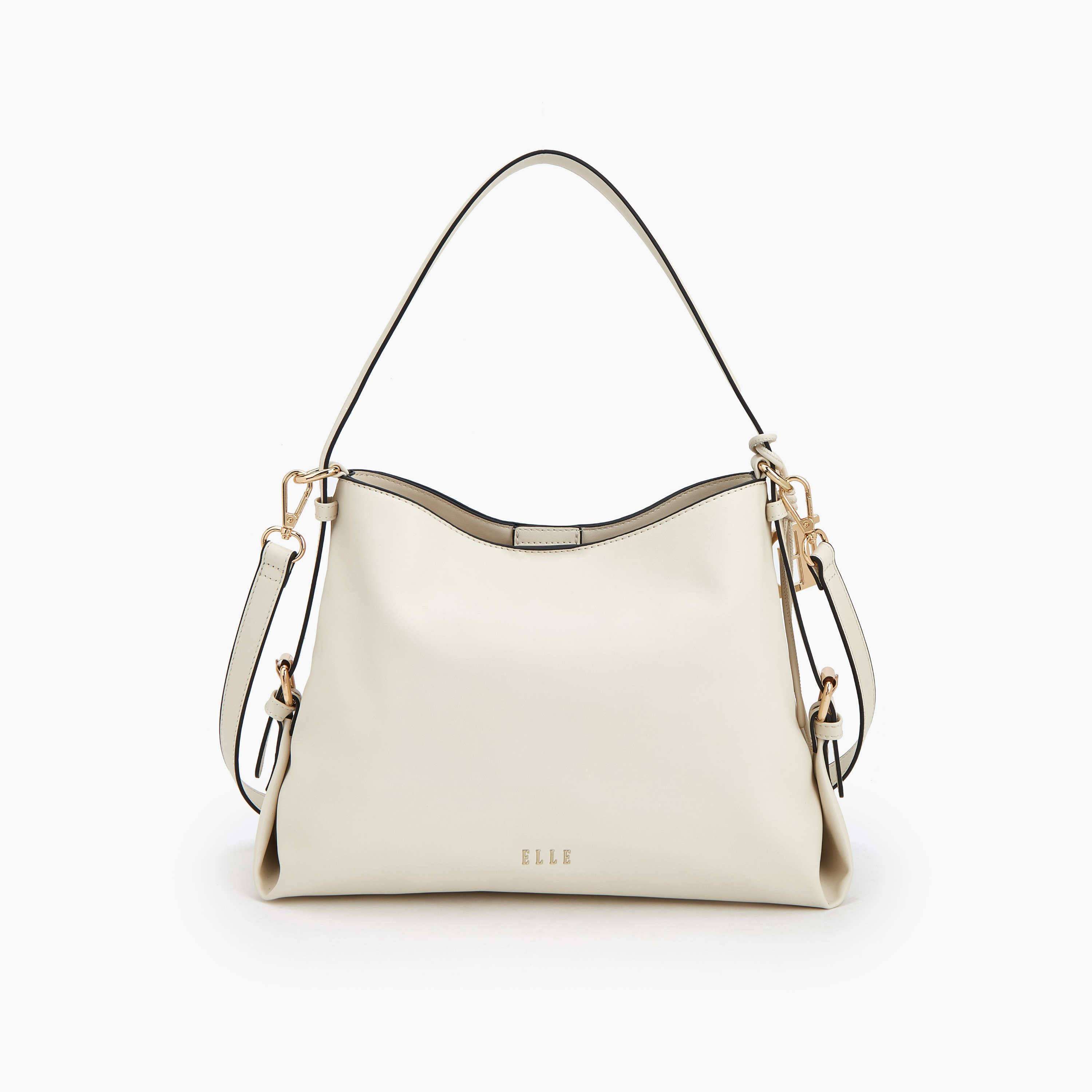 Elle Solid Shoulder Bag with Detachable Strap-women-bagsandwallets-handbags-image-7