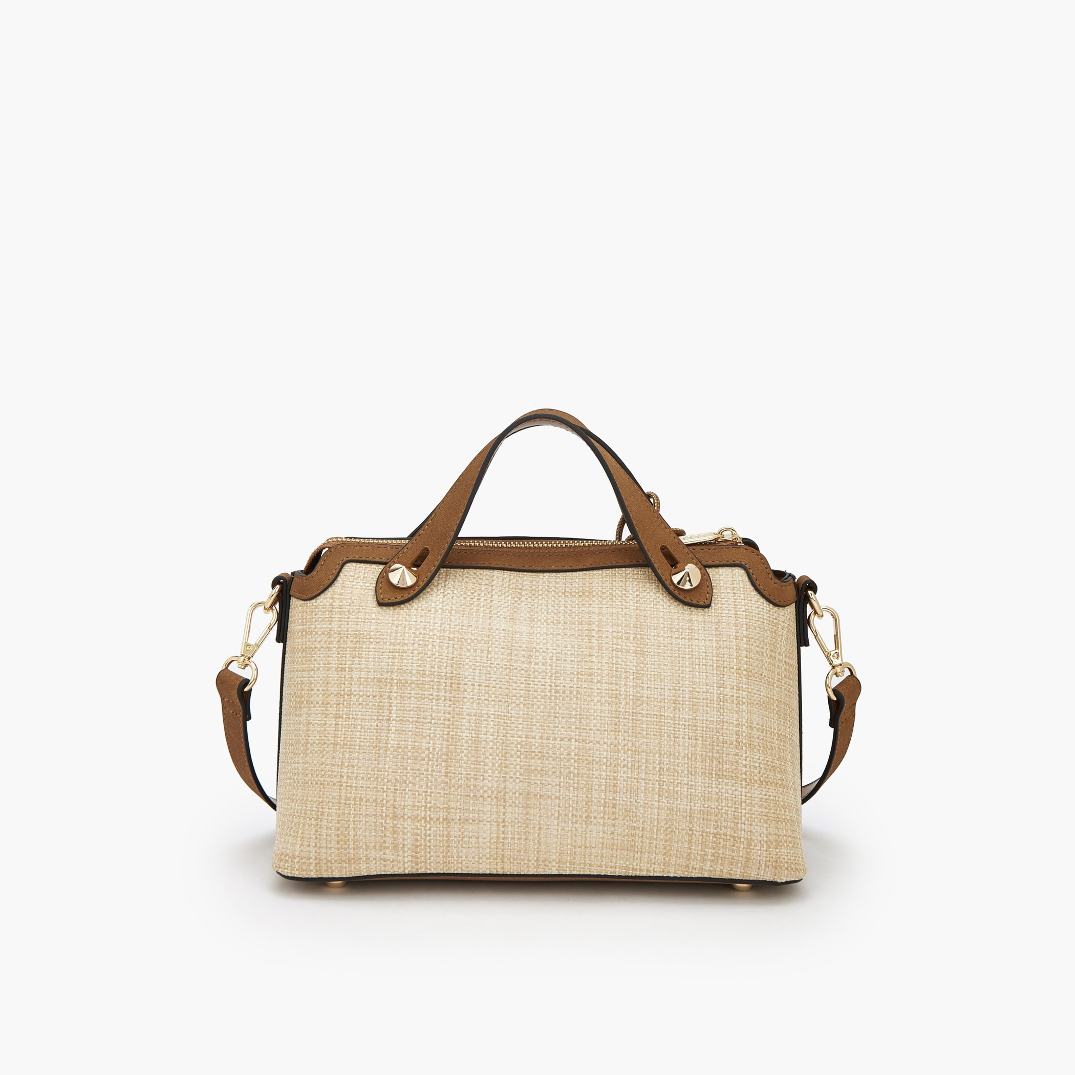 Elle Textured Tote Bag with Detachable Strap-women-bagsandwallets-handbags-image-5