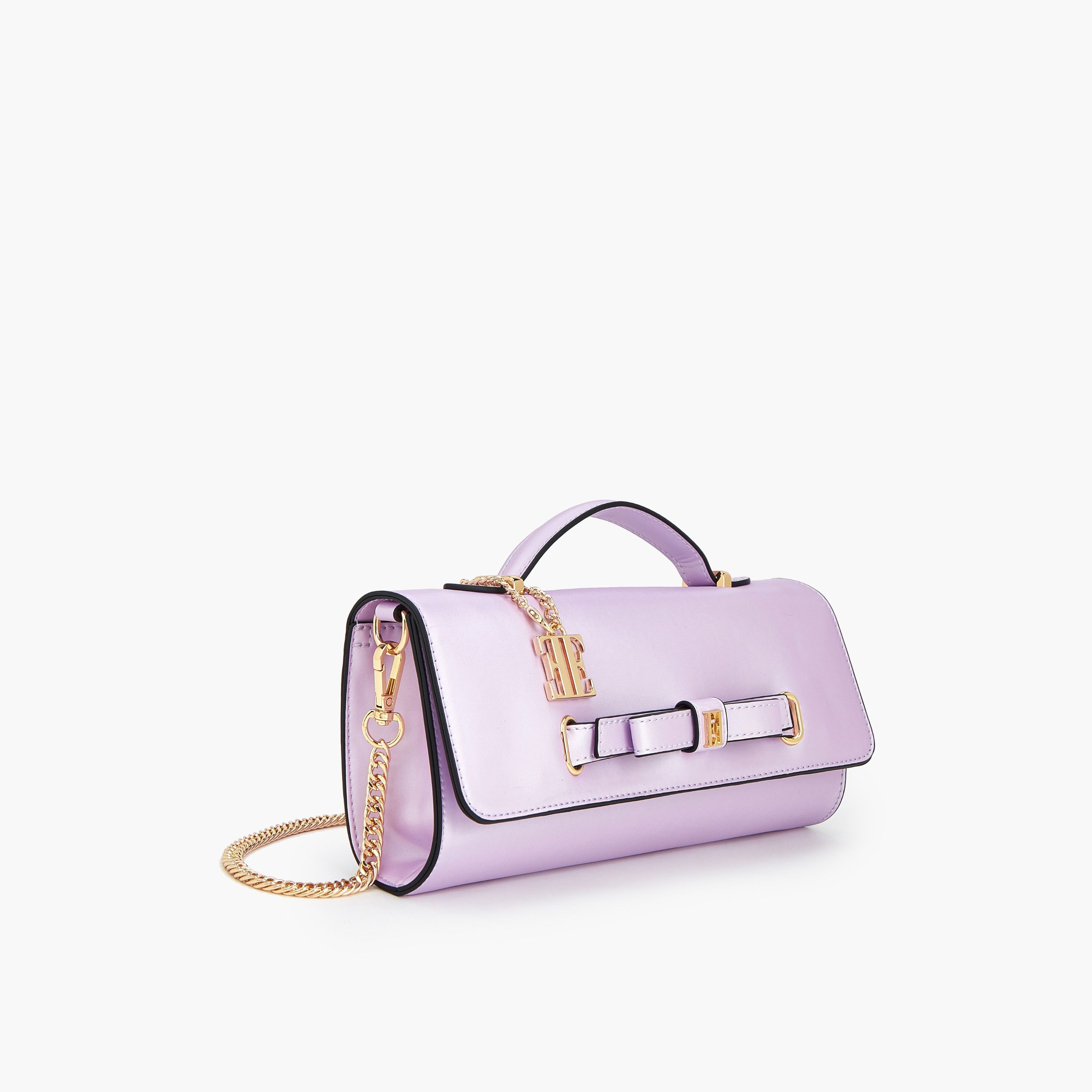 Elle Bow Detail Crossbody Bag with Chain Strap-women-bagsandwallets-handbags-image-3