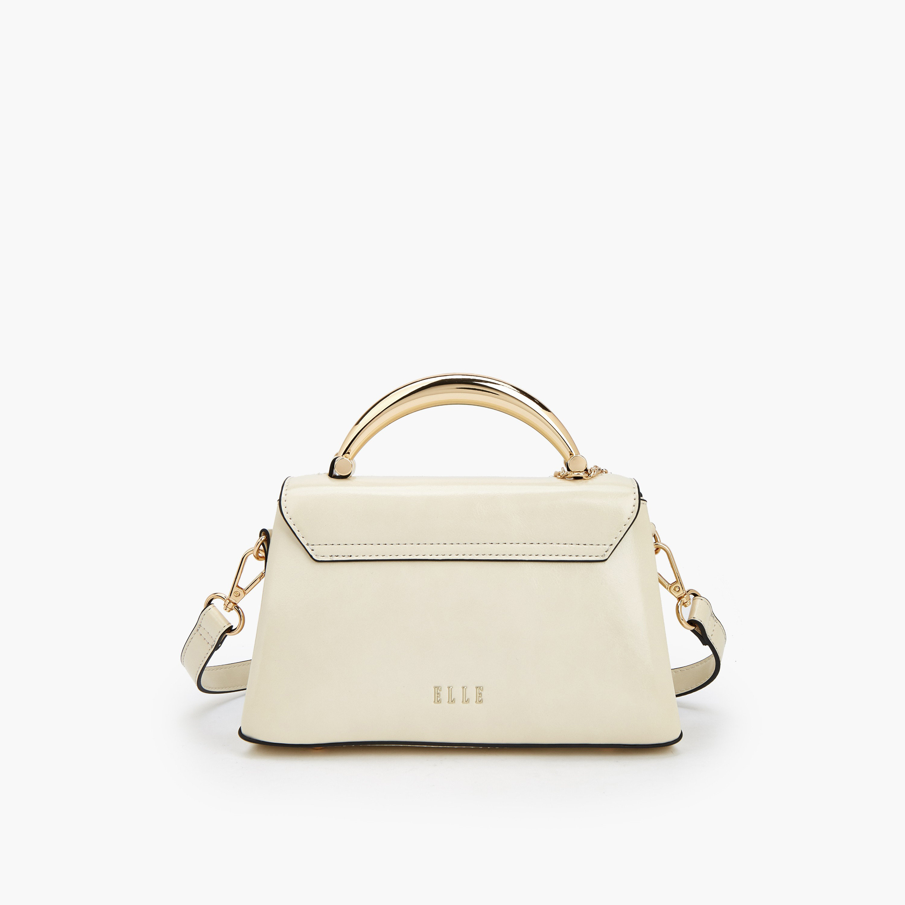 Elle Charm Detail Satchel Bag with Handle-women-bagsandwallets-handbags-image-5