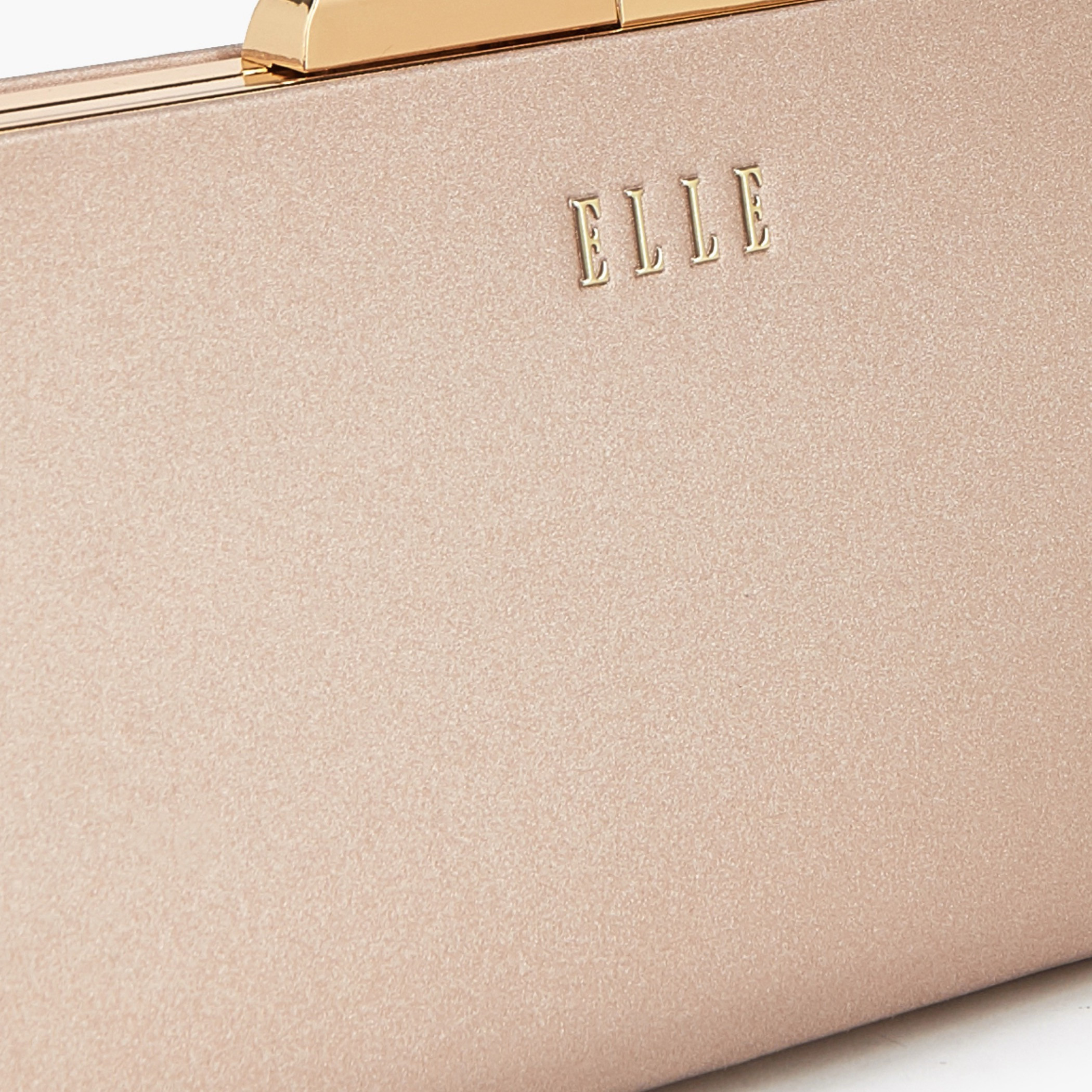 شنطة كلاتش بتفاصيل شعار مع حزام سلسلة من إيل-women-bagsandwallets-handbags-image-4