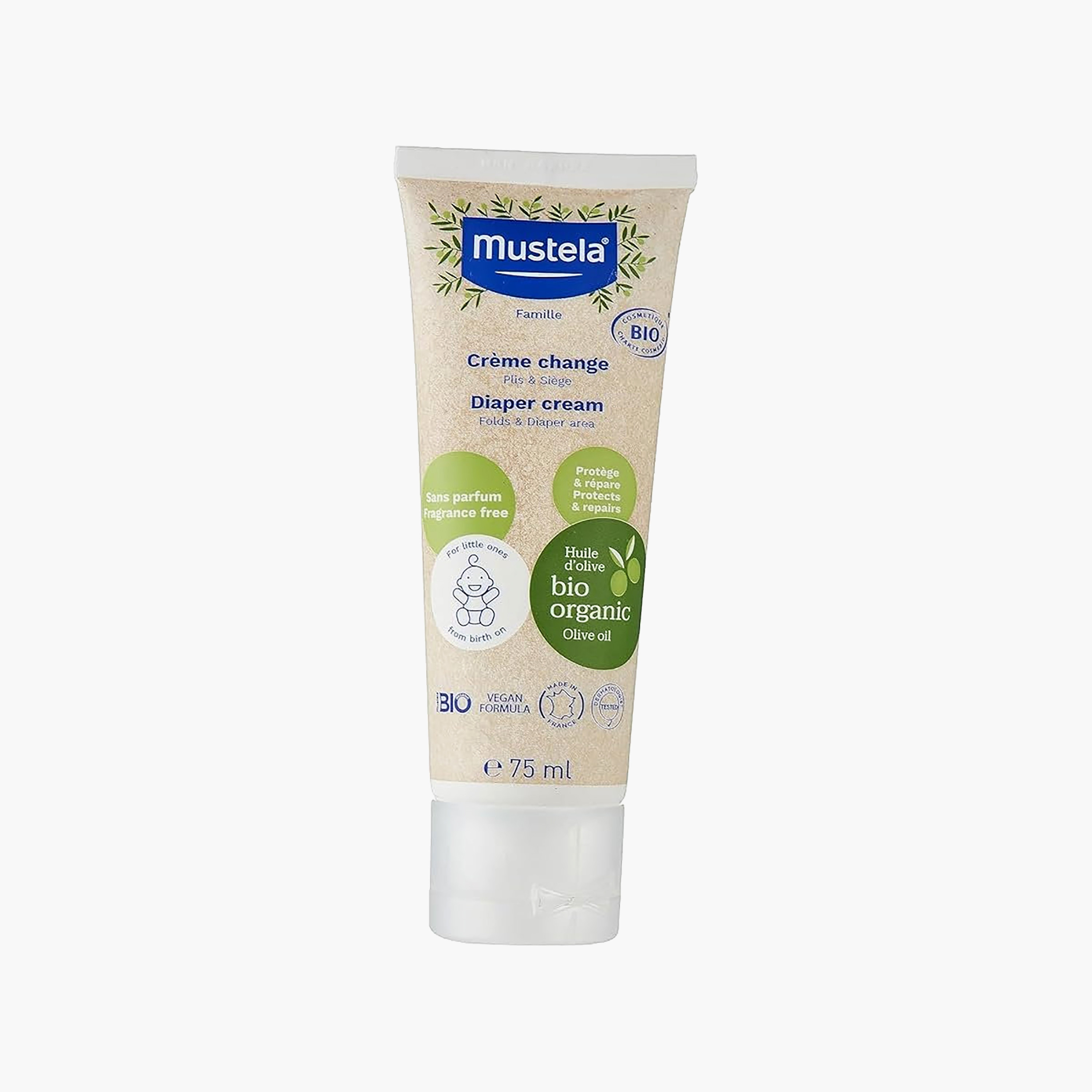 كريم عضوي للحفاضات - 75 مل من موستيلا-baby-diapering-rashcreams-image-1