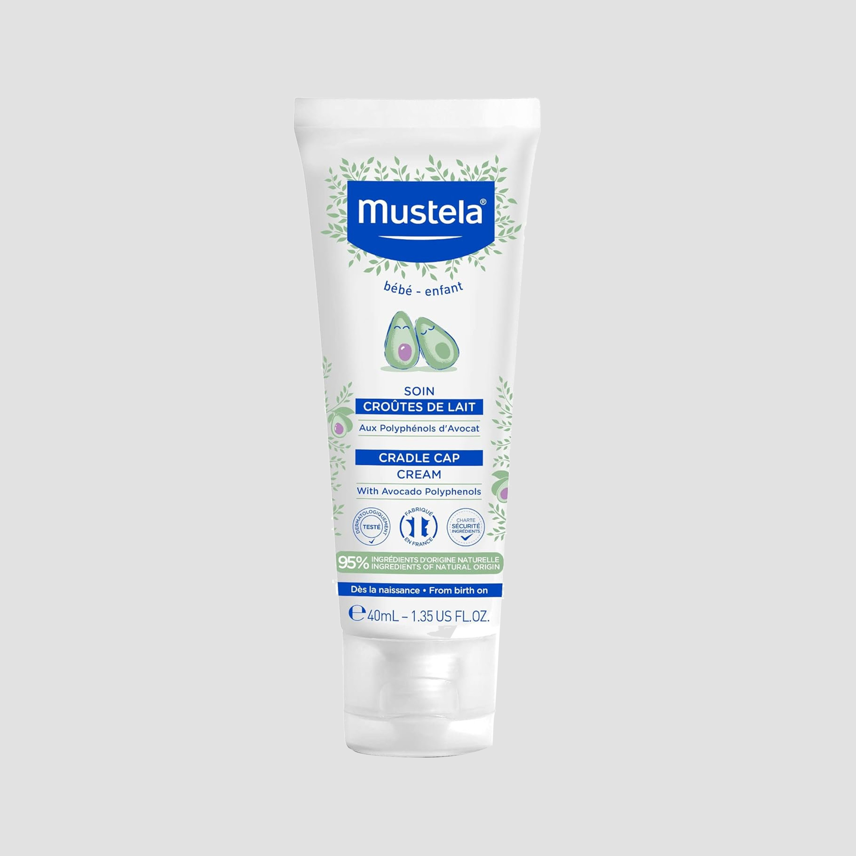 Mustela Cradle Cap Cream - 40 ml-baby-bathandcare-hairbodyskincare-lotionsandcreams-image-1