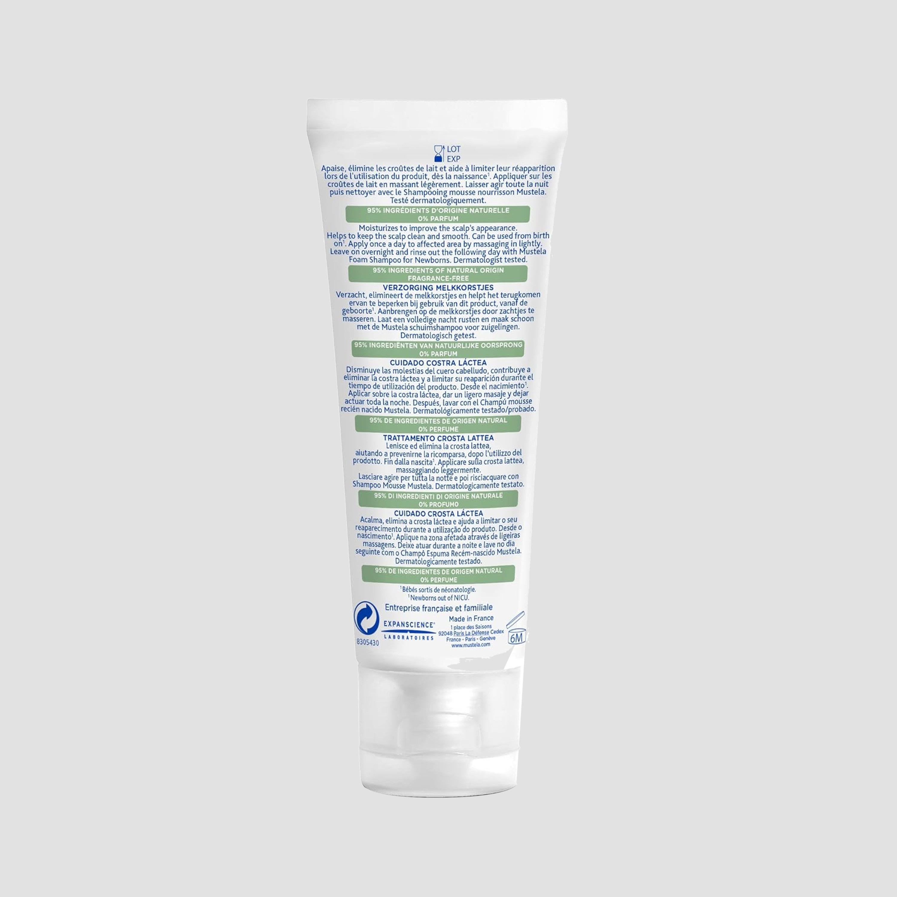 Mustela Cradle Cap Cream - 40 ml-baby-bathandcare-hairbodyskincare-lotionsandcreams-image-2