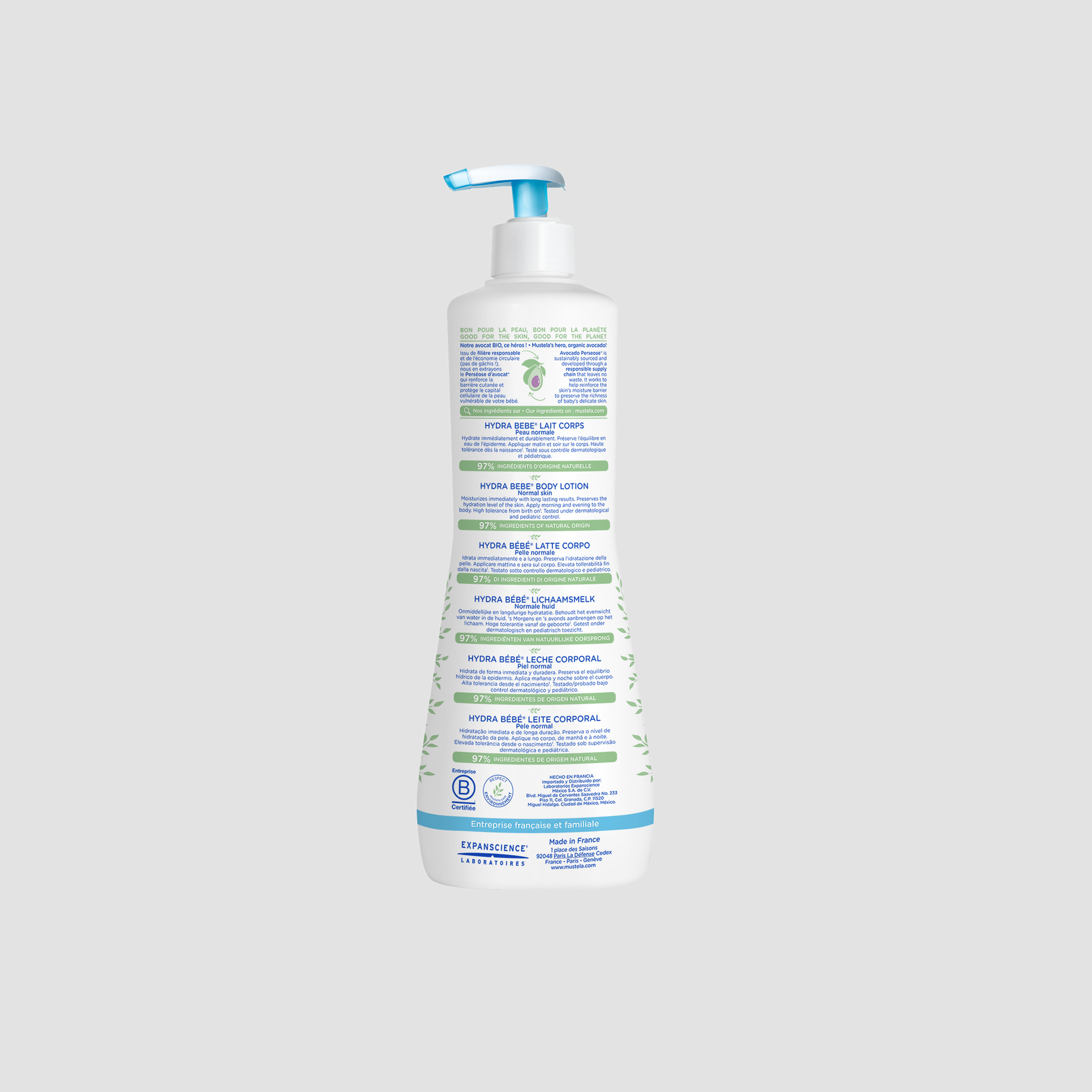 Mustela Hydra Bebe Body Lotion - 750 ml-beautyandpersonalcare-babycare-lotionsandcreams-image-2