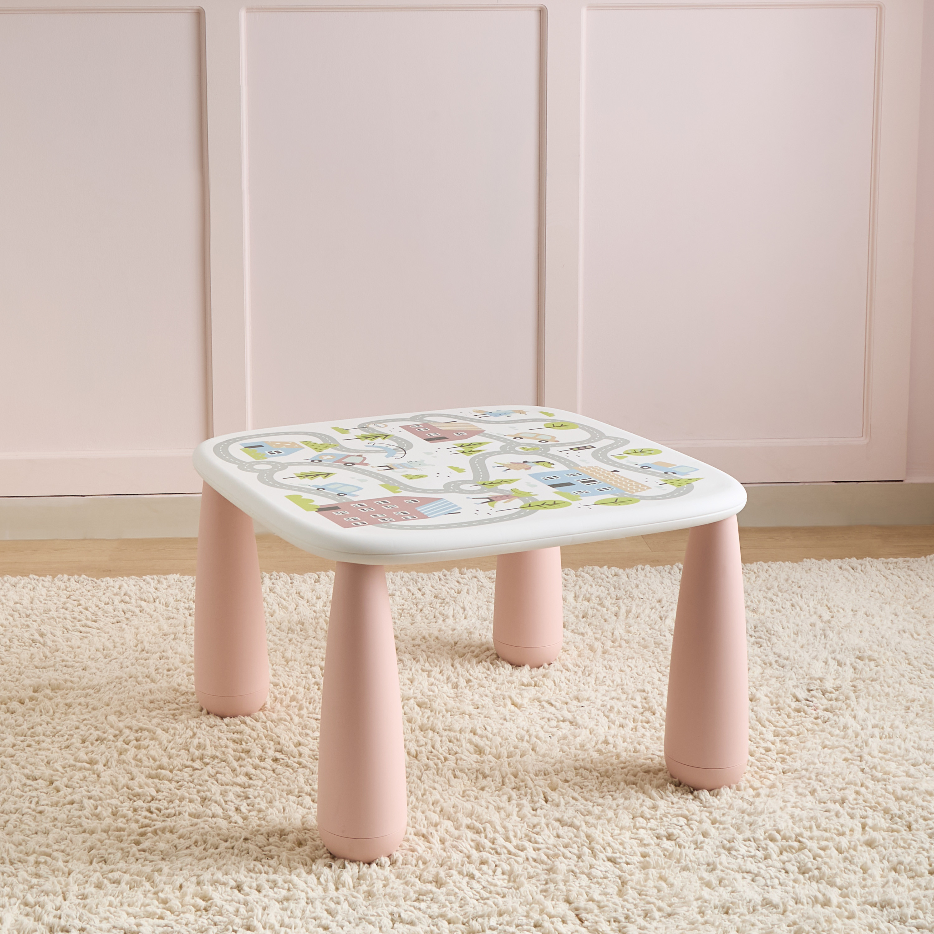 Maltex Luna Table with Town Print-baby-nursery-furniture-chairsandtables-image-2