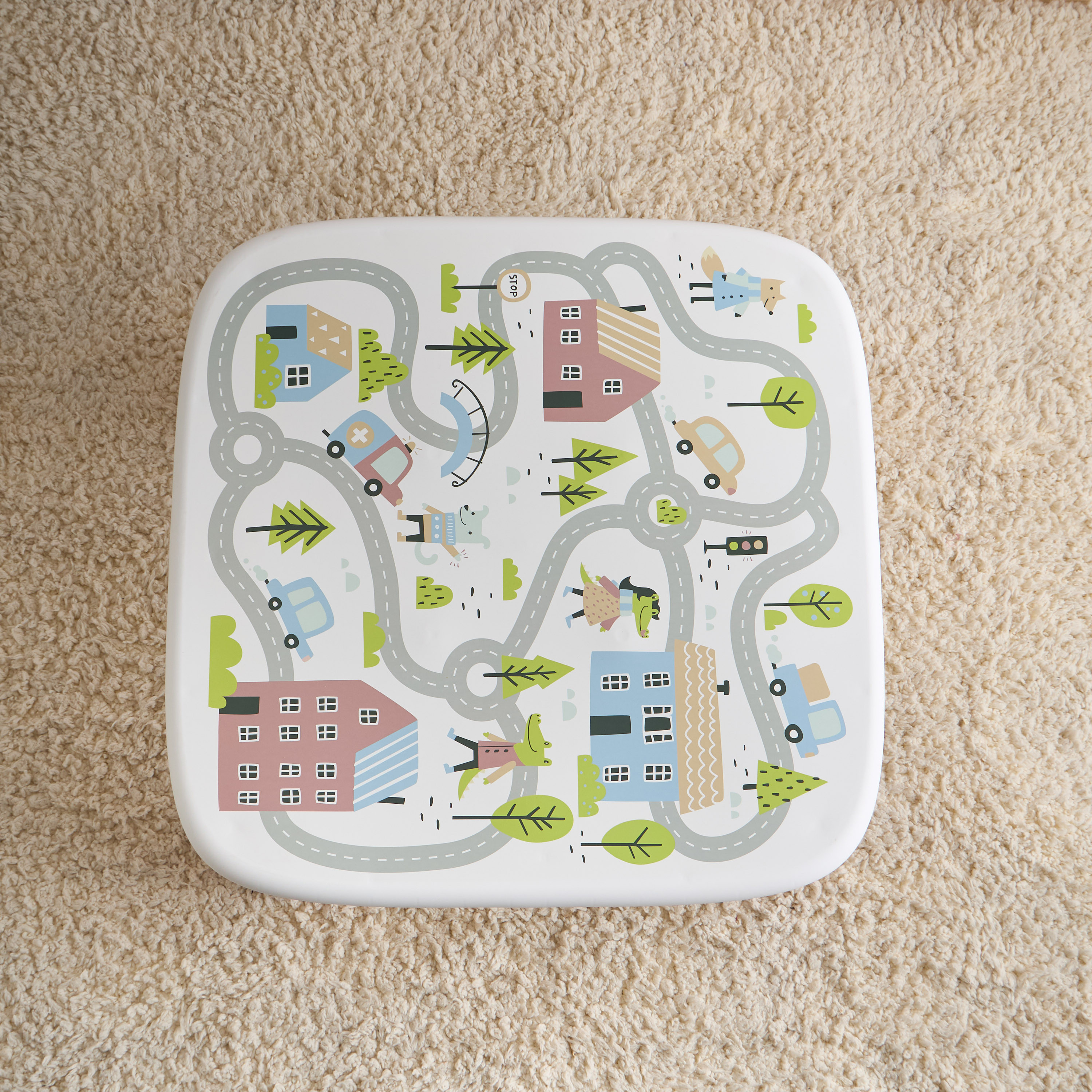 Maltex Luna Table with Town Print-baby-nursery-furniture-chairsandtables-image-3
