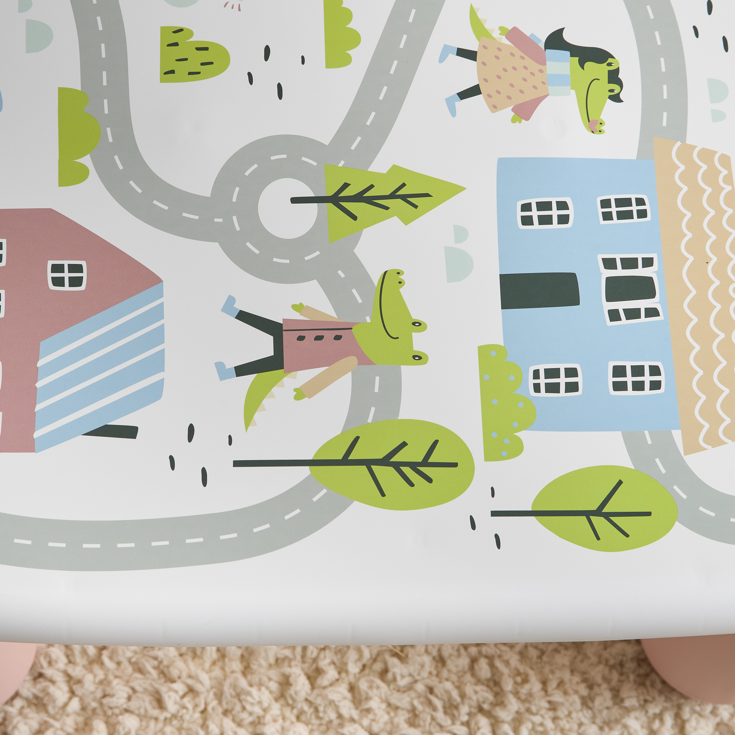 Maltex Luna Table with Town Print-baby-nursery-furniture-chairsandtables-image-4