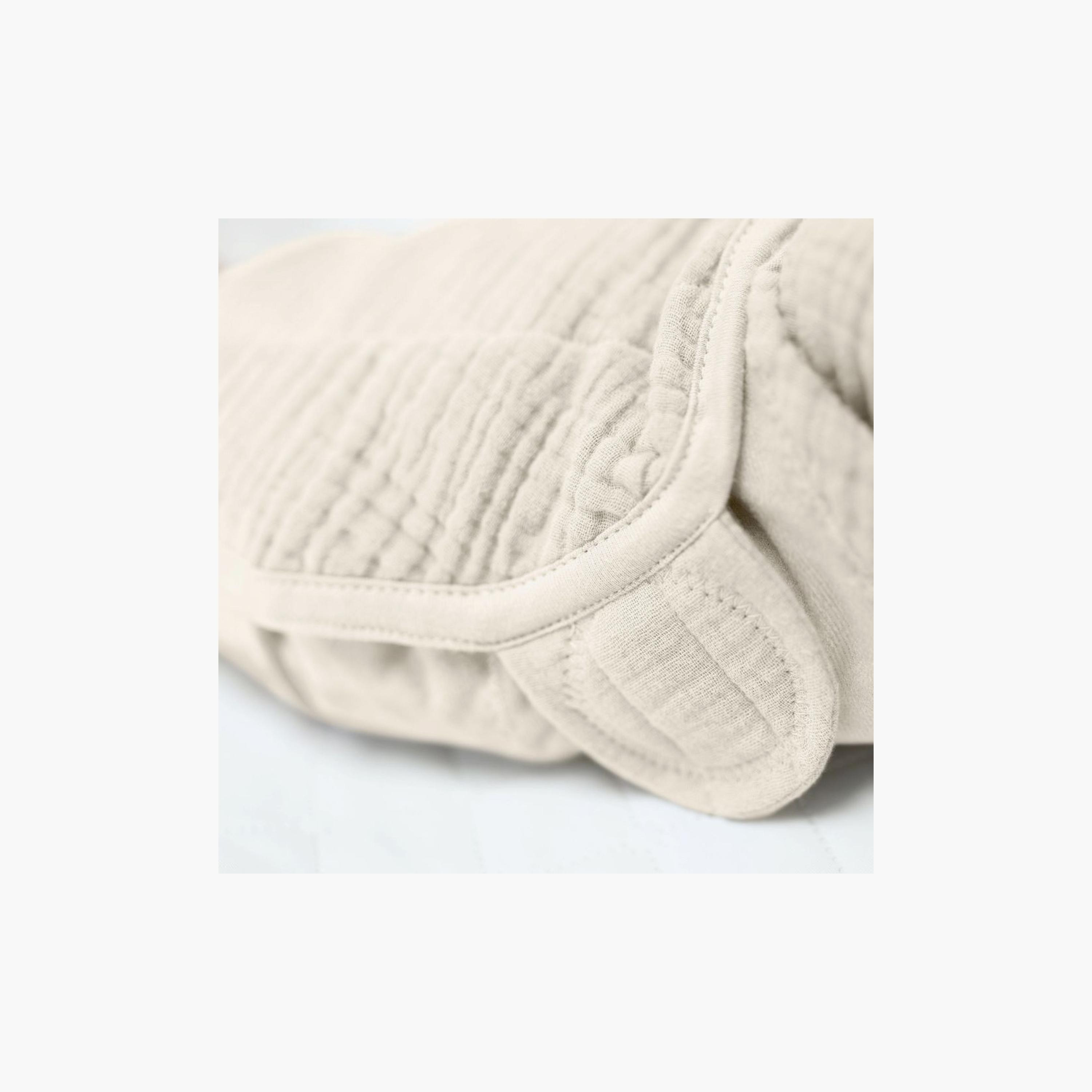 Ingenuity Swaddleme Muslin Original Swaddle - 0-3 Months - Cream-baby-nursery-blanketsandswaddles-swaddlesandsleepingbags-image-4
