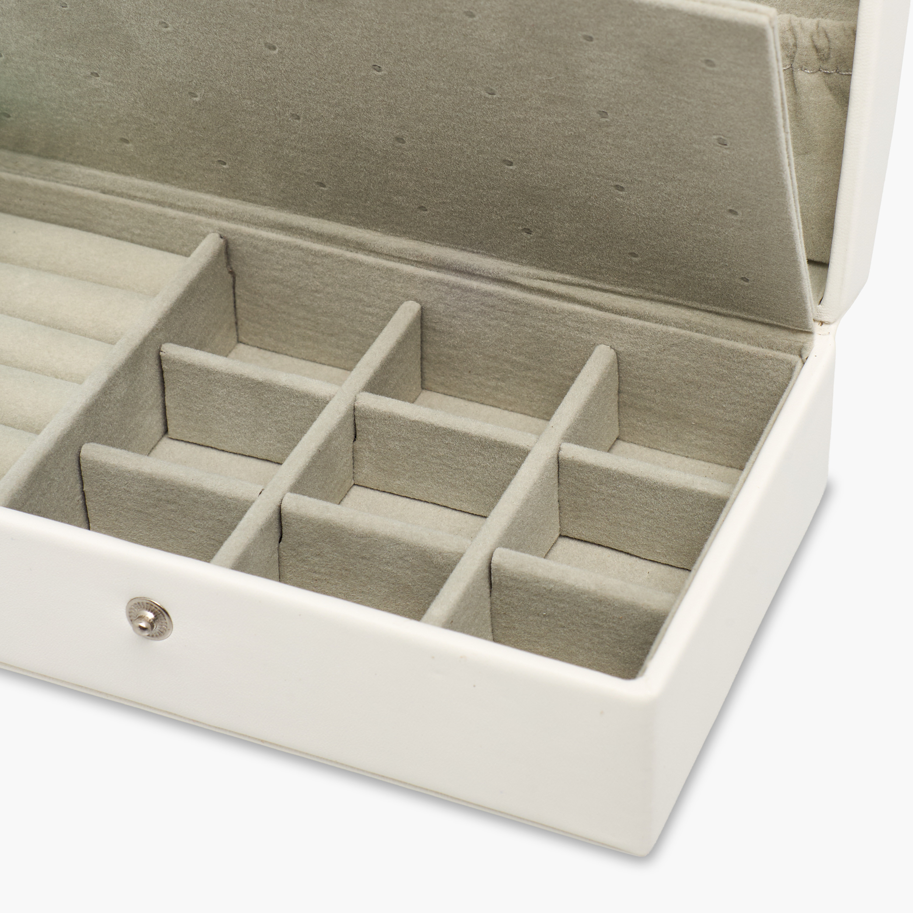 2-Compartment Jewellery Organiser with Flap Closure - 17x10x6 cm-women-watchesandjewellery-jewellery-storage-image-7