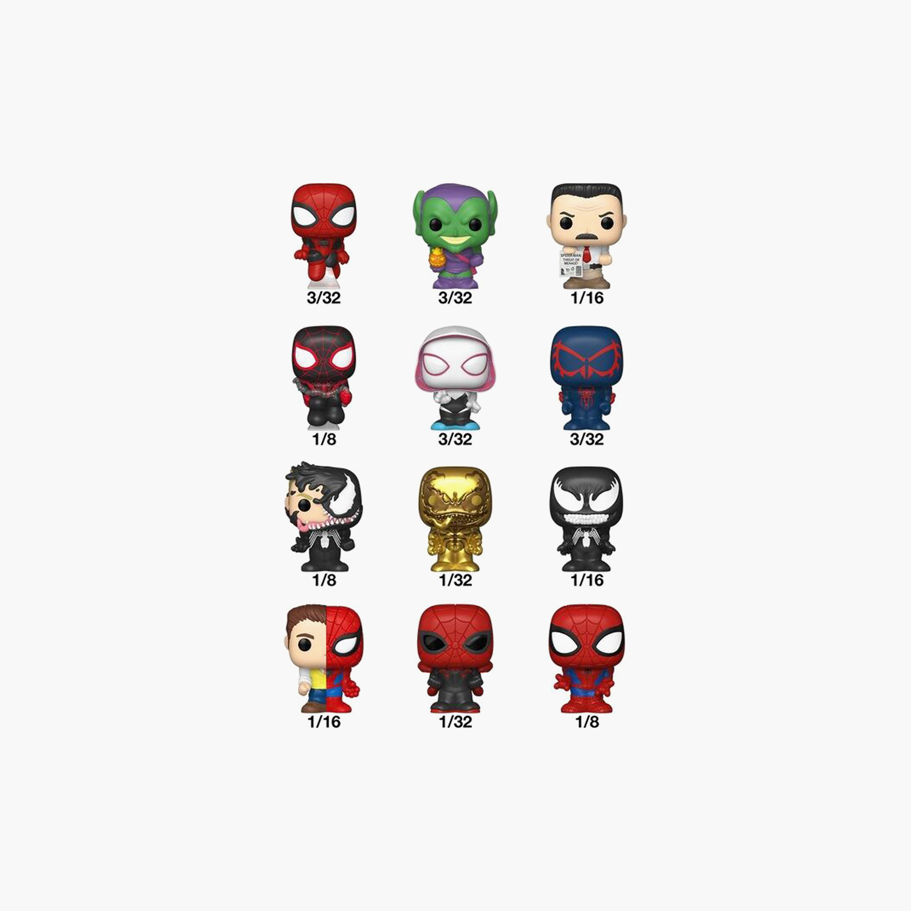 Funko Pop! 32-Piece Marvel Spider-Man Singles Vinyl Figures-toys-playfigures-actionfigures-image-1