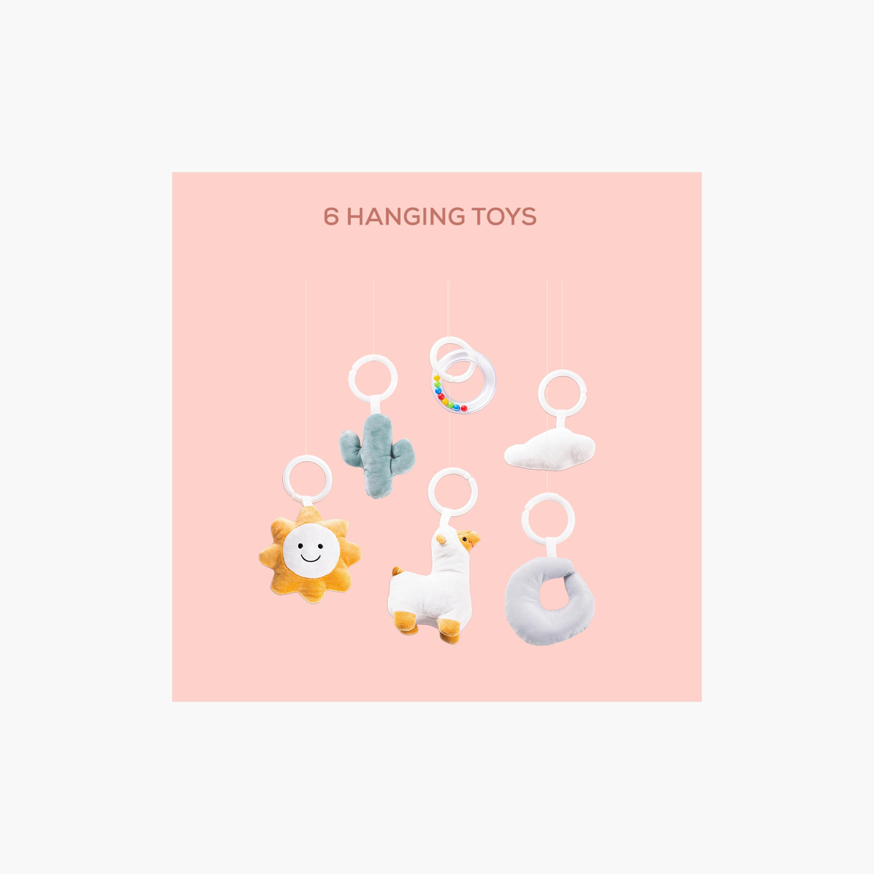 سجادة لعب للأطفال مع ألعاب معلقة من ليتل ستوري-baby-infantactivity-playgyms-image-24