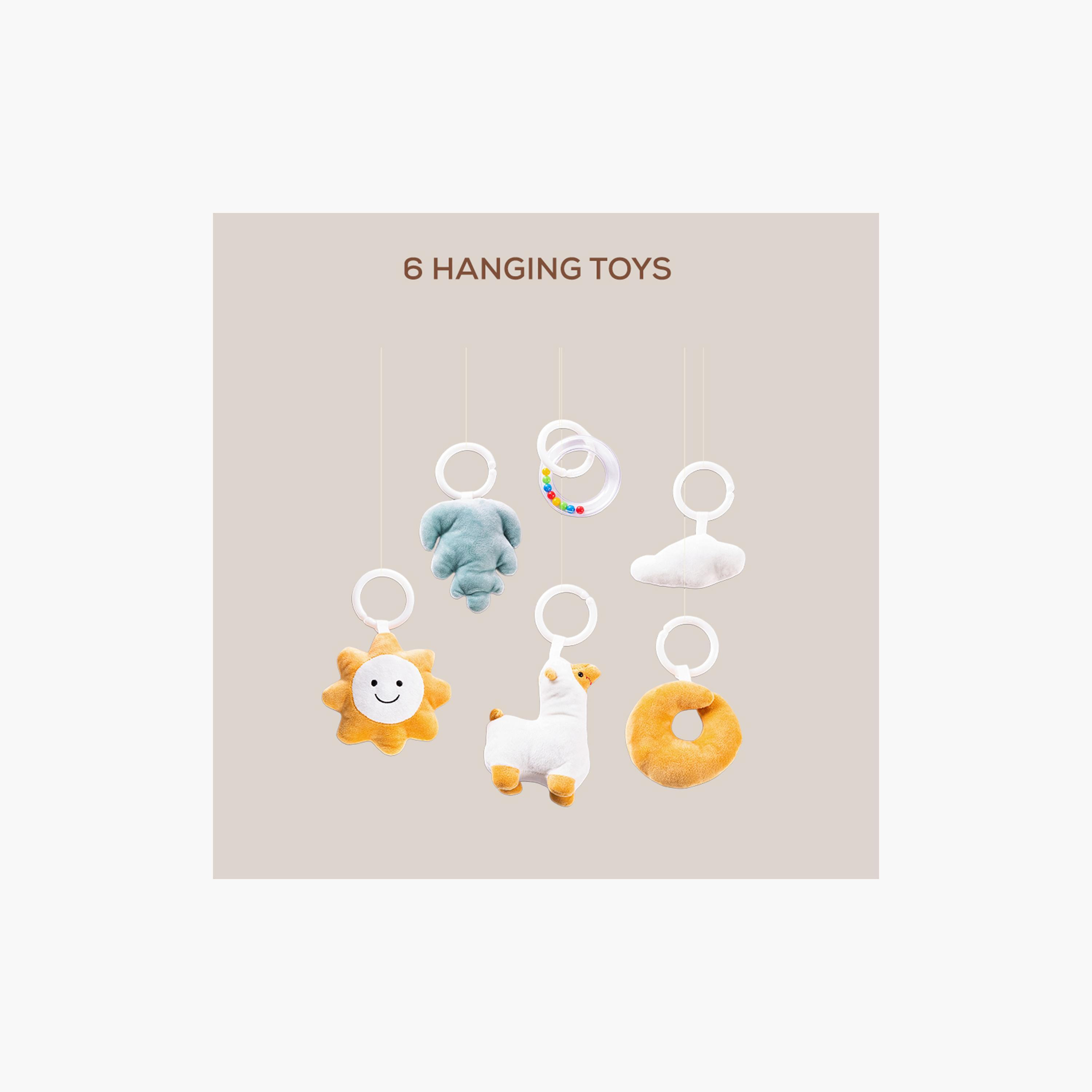 سجادة لعب للأطفال مع ألعاب معلقة من ليتل ستوري-baby-infantactivity-playgyms-image-10