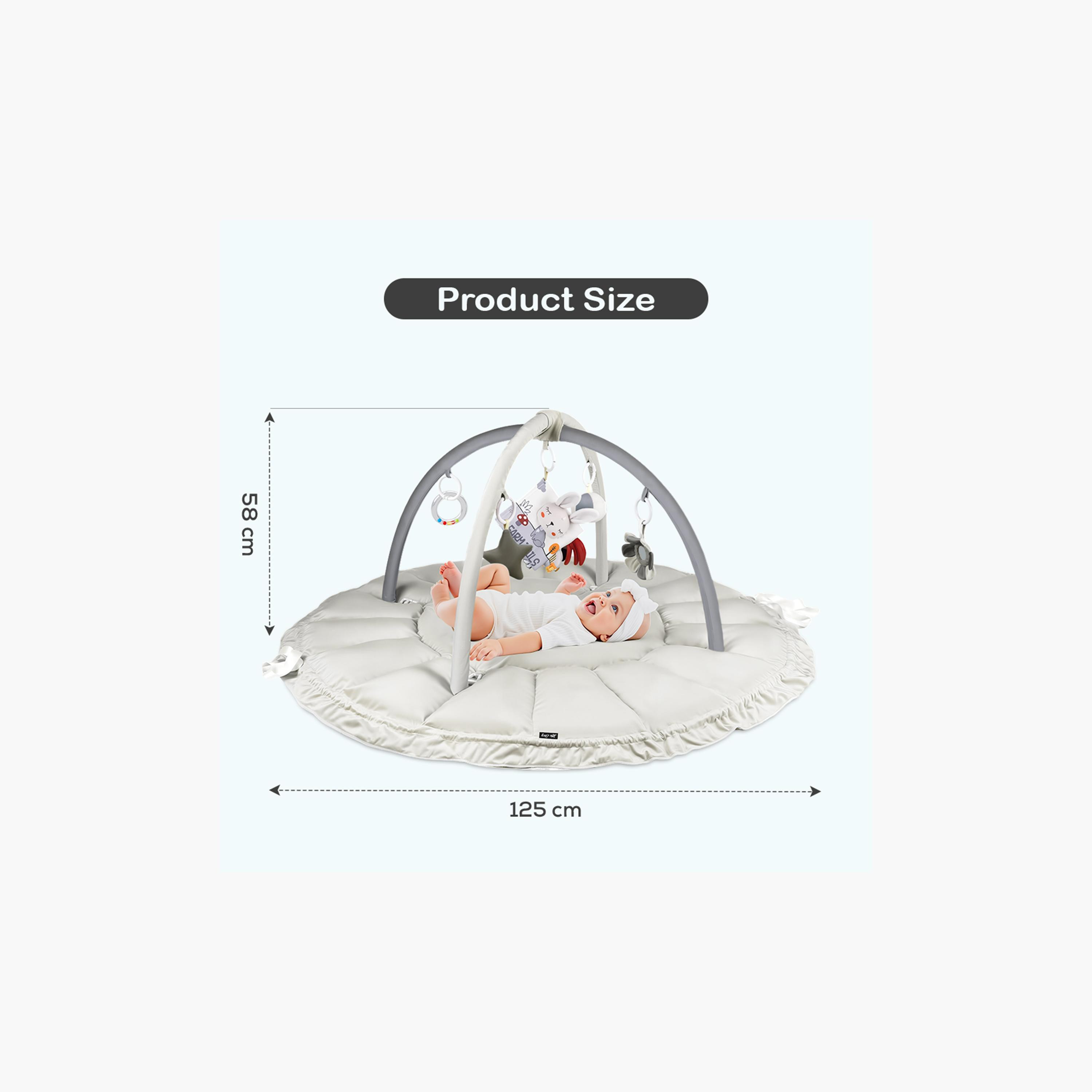 سجادة لعب 5 في 1 للأطفال مع ألعاب معلقة من ليتل ستوري-baby-infantactivity-playgyms-image-24