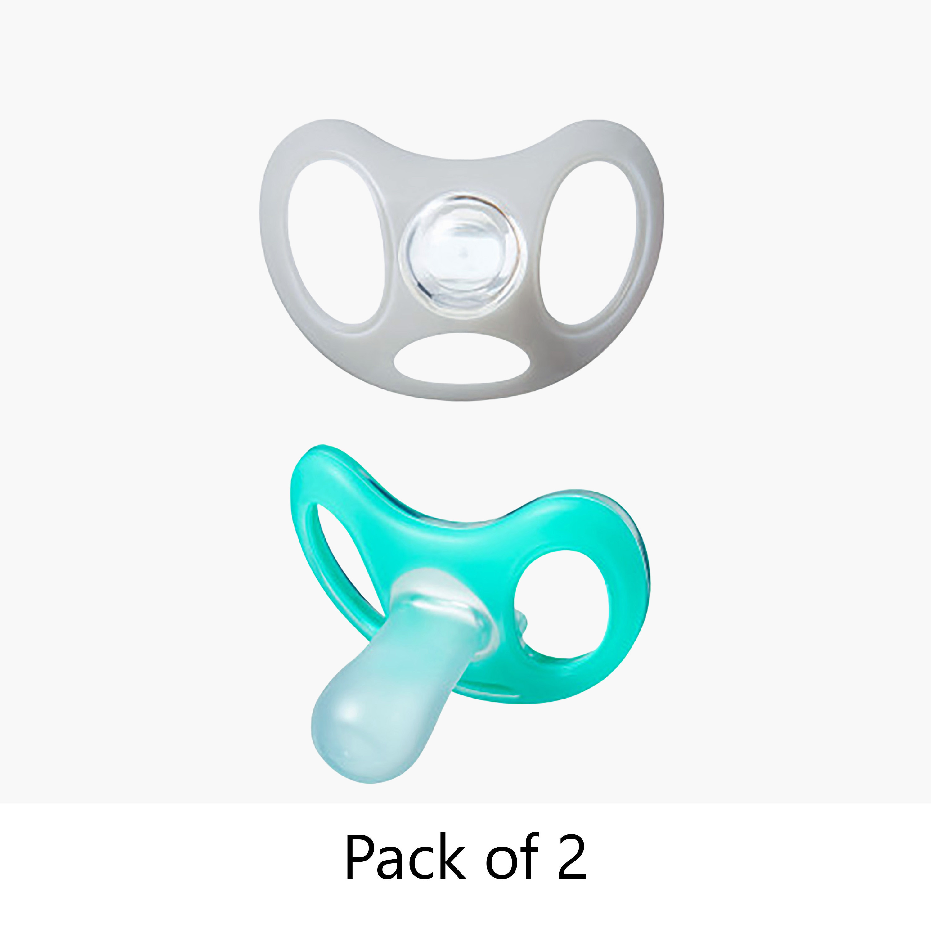 Tommee Tippee 2-Piece Sensitive Soother with Reusable Steriliser Pod - 0-6 months-baby-feeding-pacifiers-image-1
